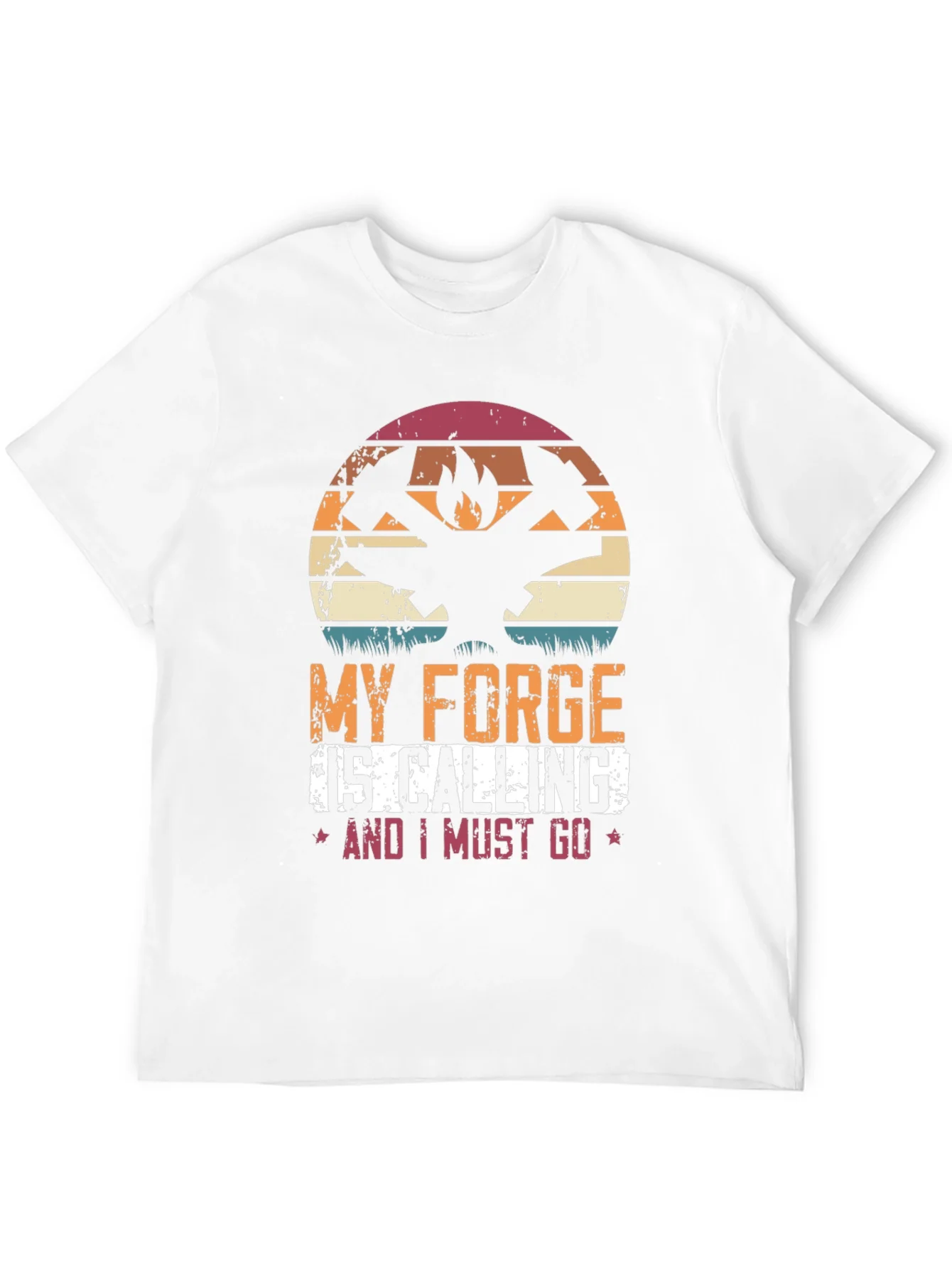 Camiseta Negra My Forge is Calling