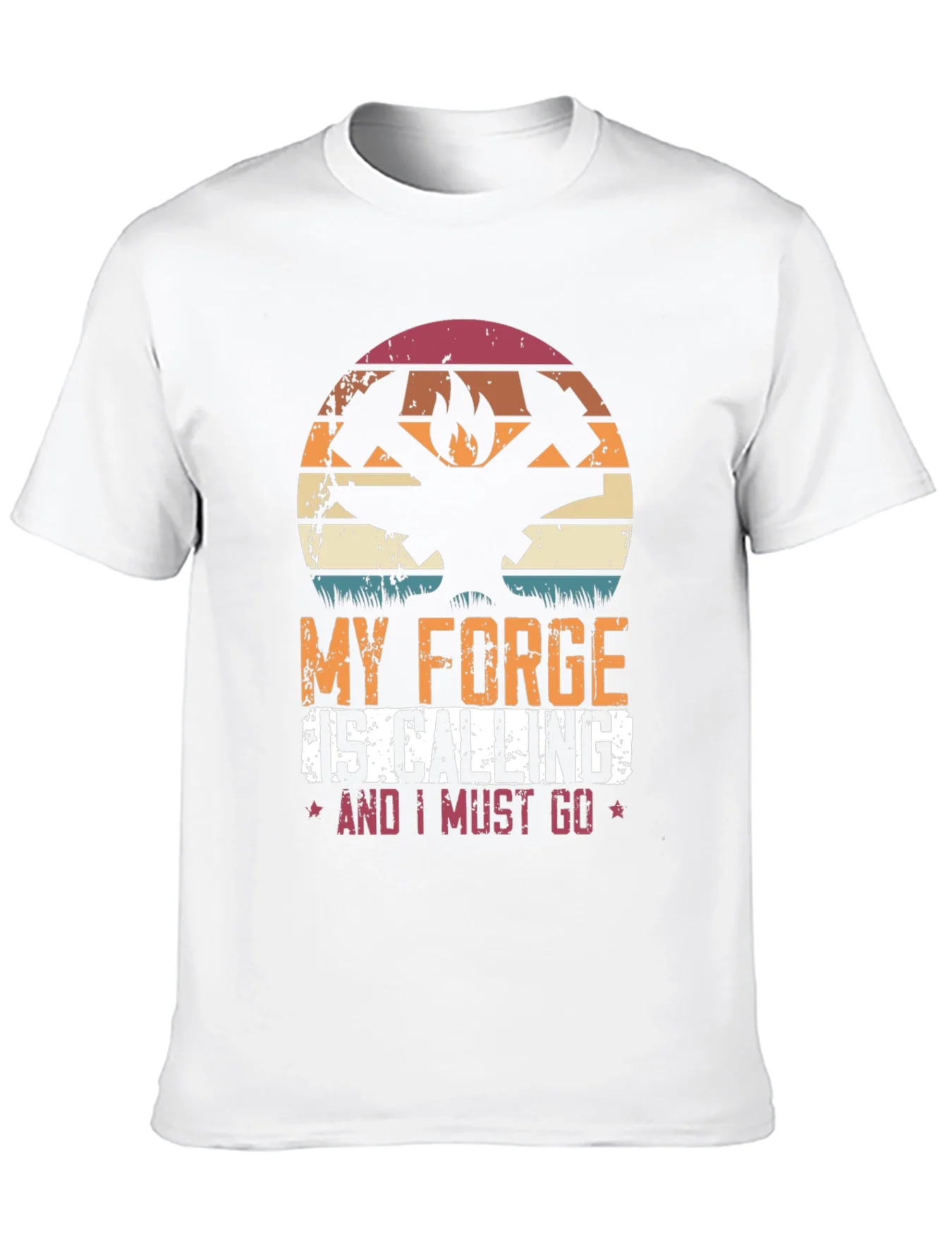 Camiseta Negra My Forge is Calling
