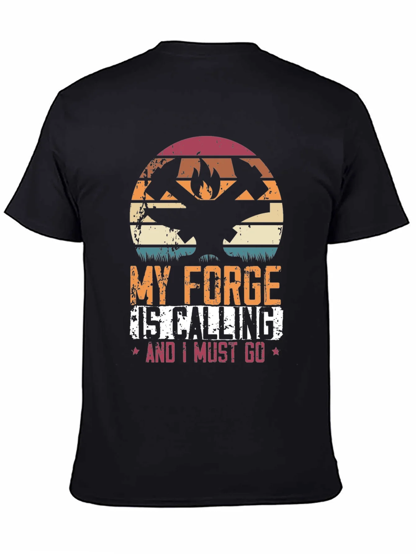 Camiseta Negra My Forge is Calling