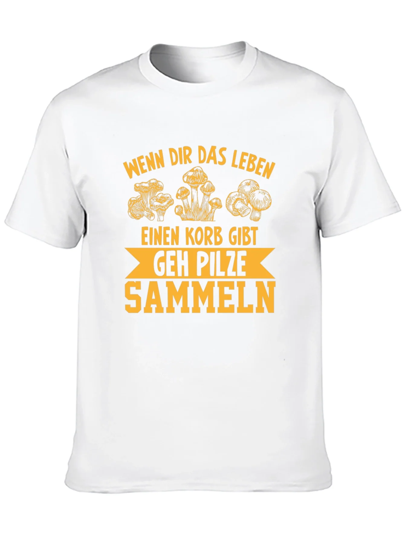 Rebbecca Mushroom Hunting T-Shirt - German Humor Tee