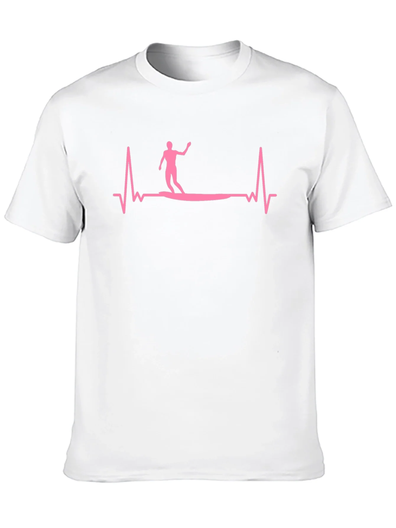 Rebbecca Surfing Heartbeat Graphic Tee