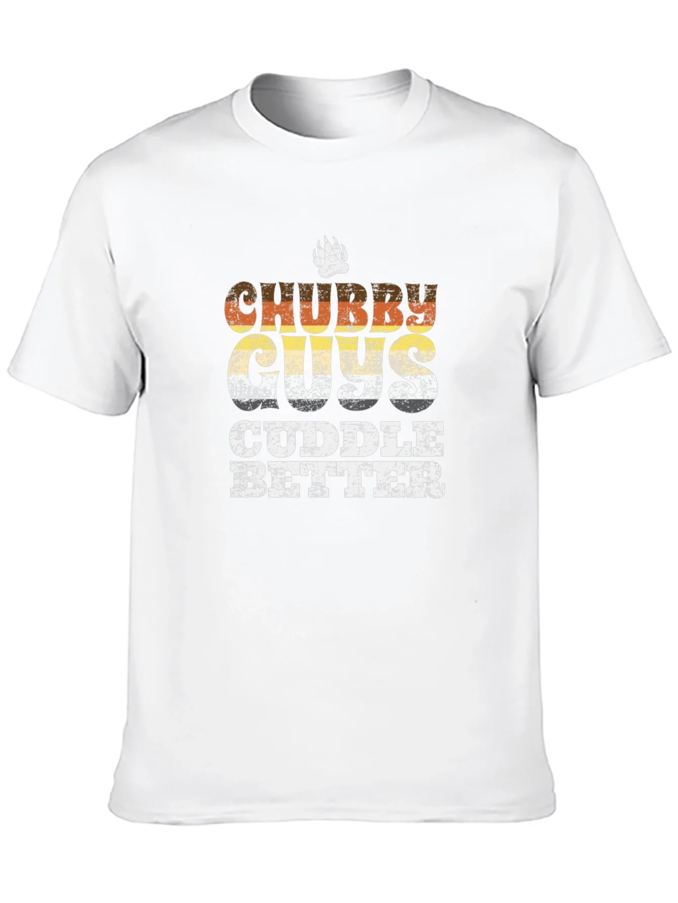 Camiseta Chubby Guys Cuddle Better para Hombre