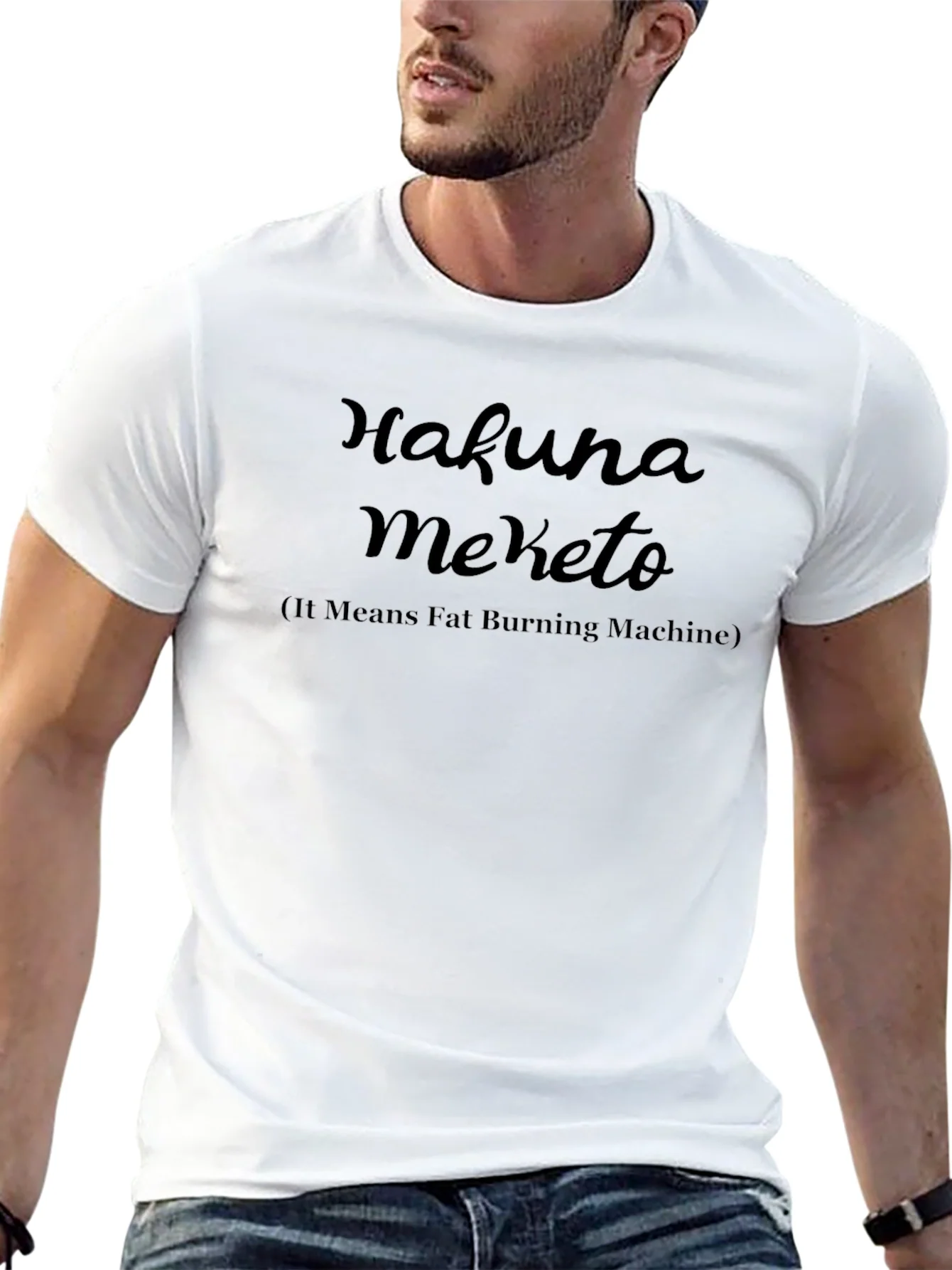 Rebbecca Hakuna Meketo Fat Burning Machine T-Shirt