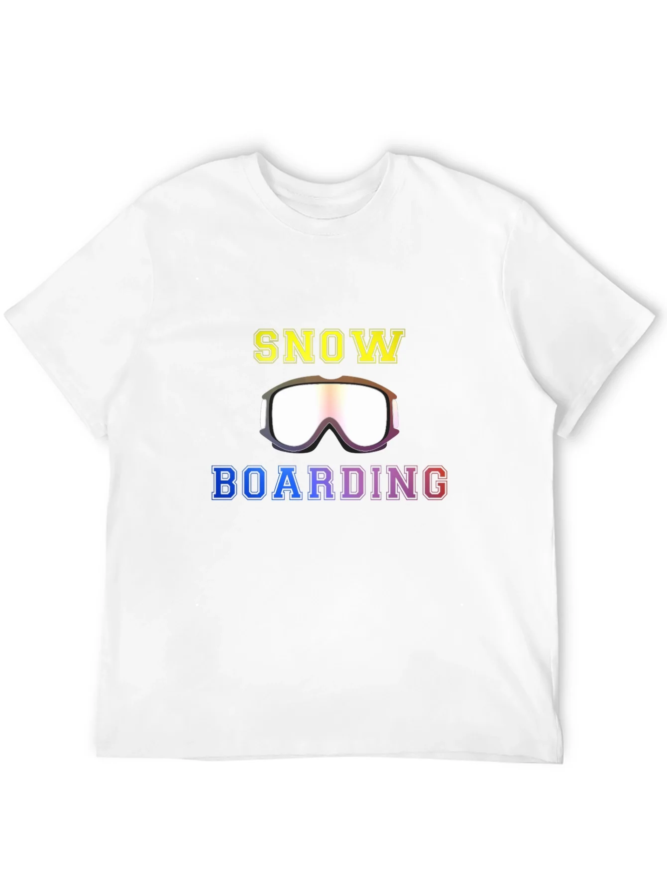 Camiseta Negra Snowboarding Deportes Invierno
