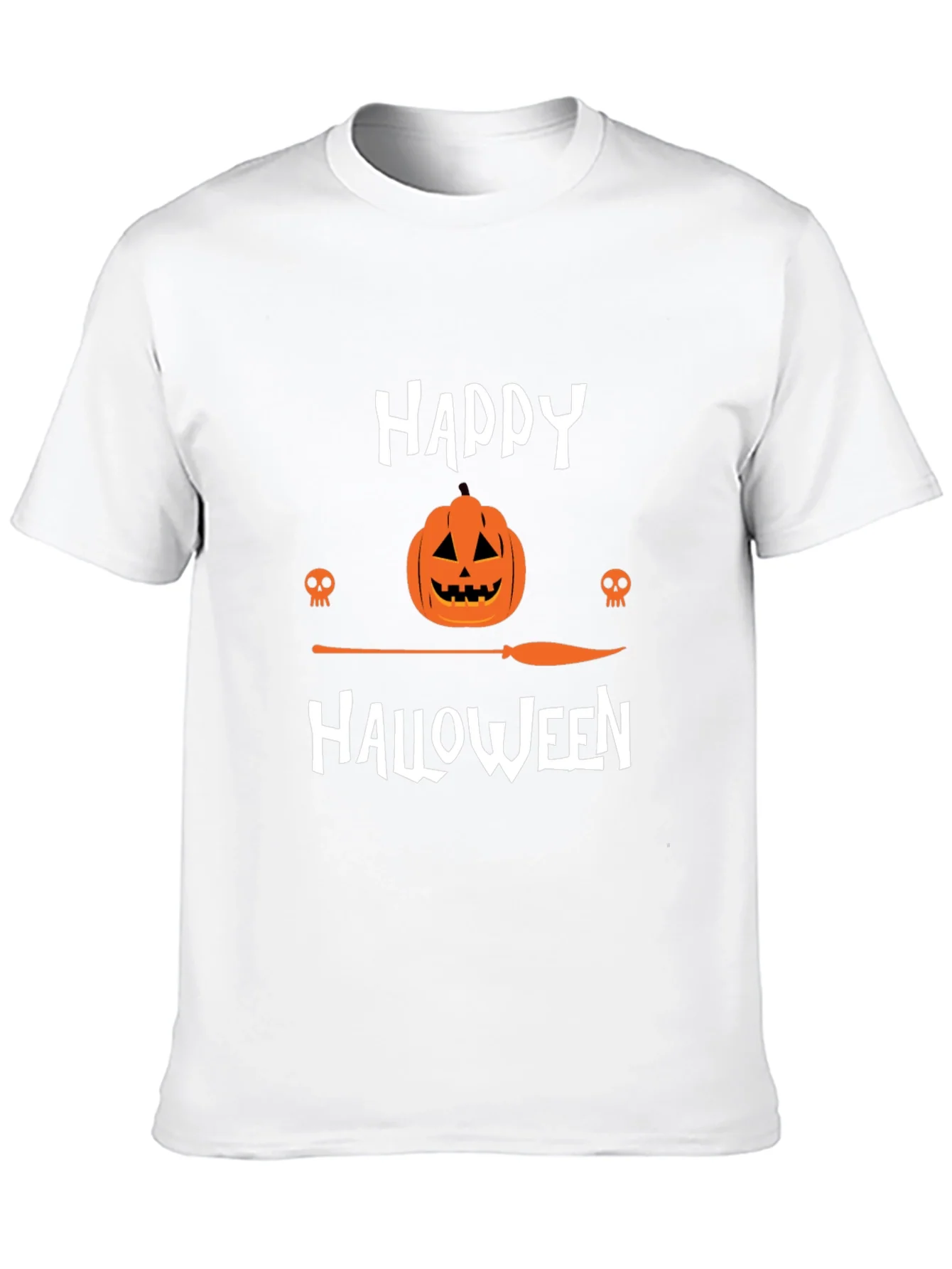 Camiseta Negra Happy Halloween