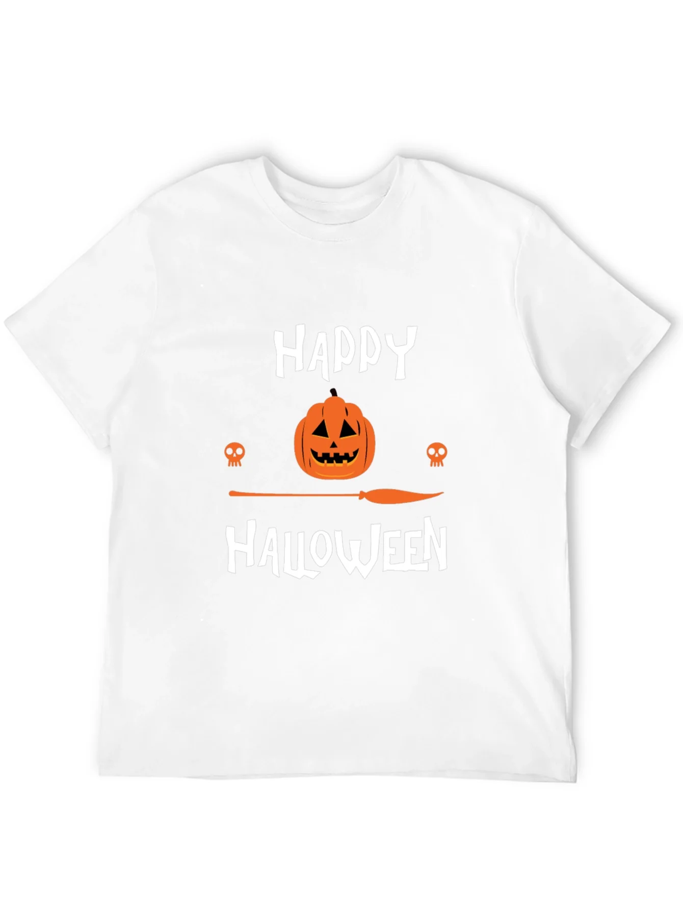Camiseta Negra Happy Halloween