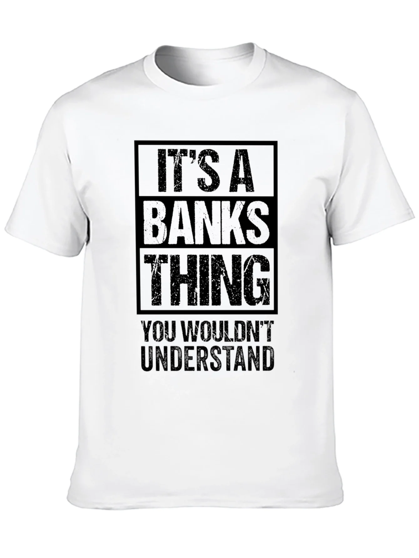 Camiseta Negra Es Cosa de Banks