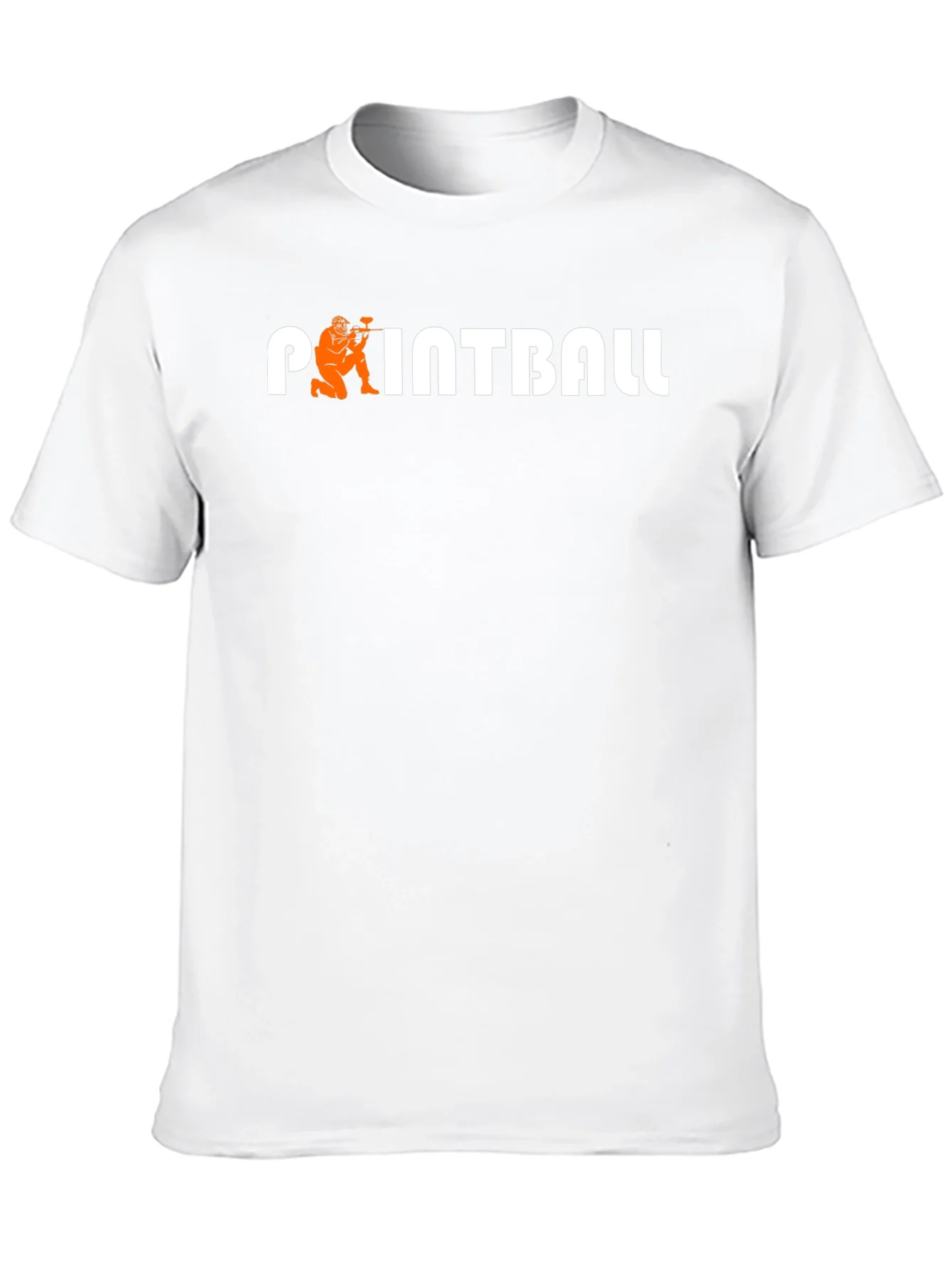 Camiseta Negra Paintball para Hombre