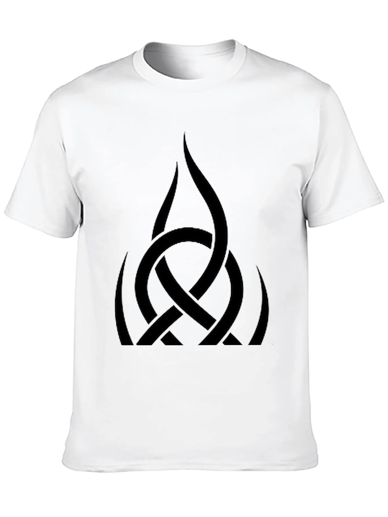 Rebbecca Celtic Knot Graphic T-Shirt - Mens Black Tee