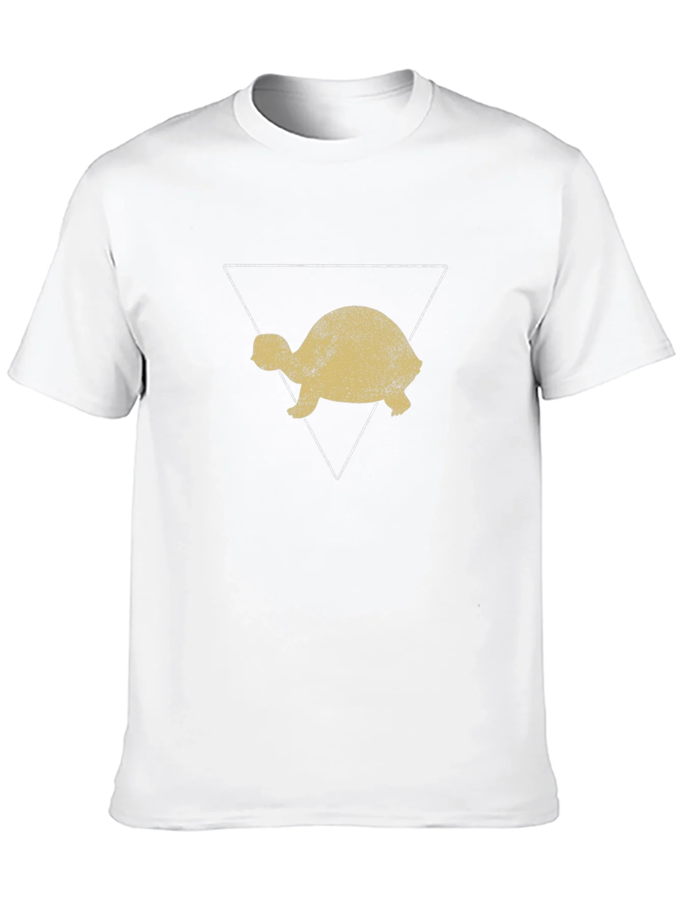 Rebbecca Turtle Triangle Graphic Tee - Black