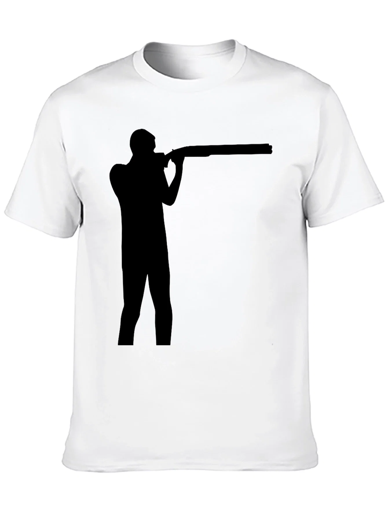Rebbecca Shooting Silhouette Black T-Shirt