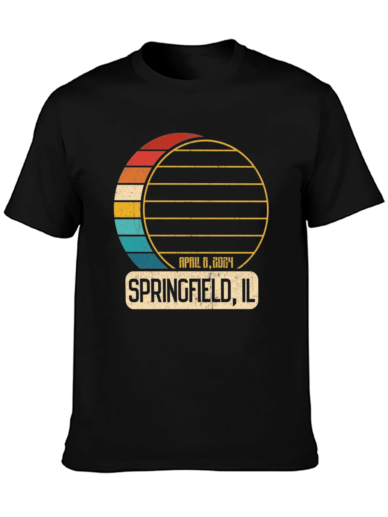 Camiseta Eclipse Solar Total Springfield IL 2024