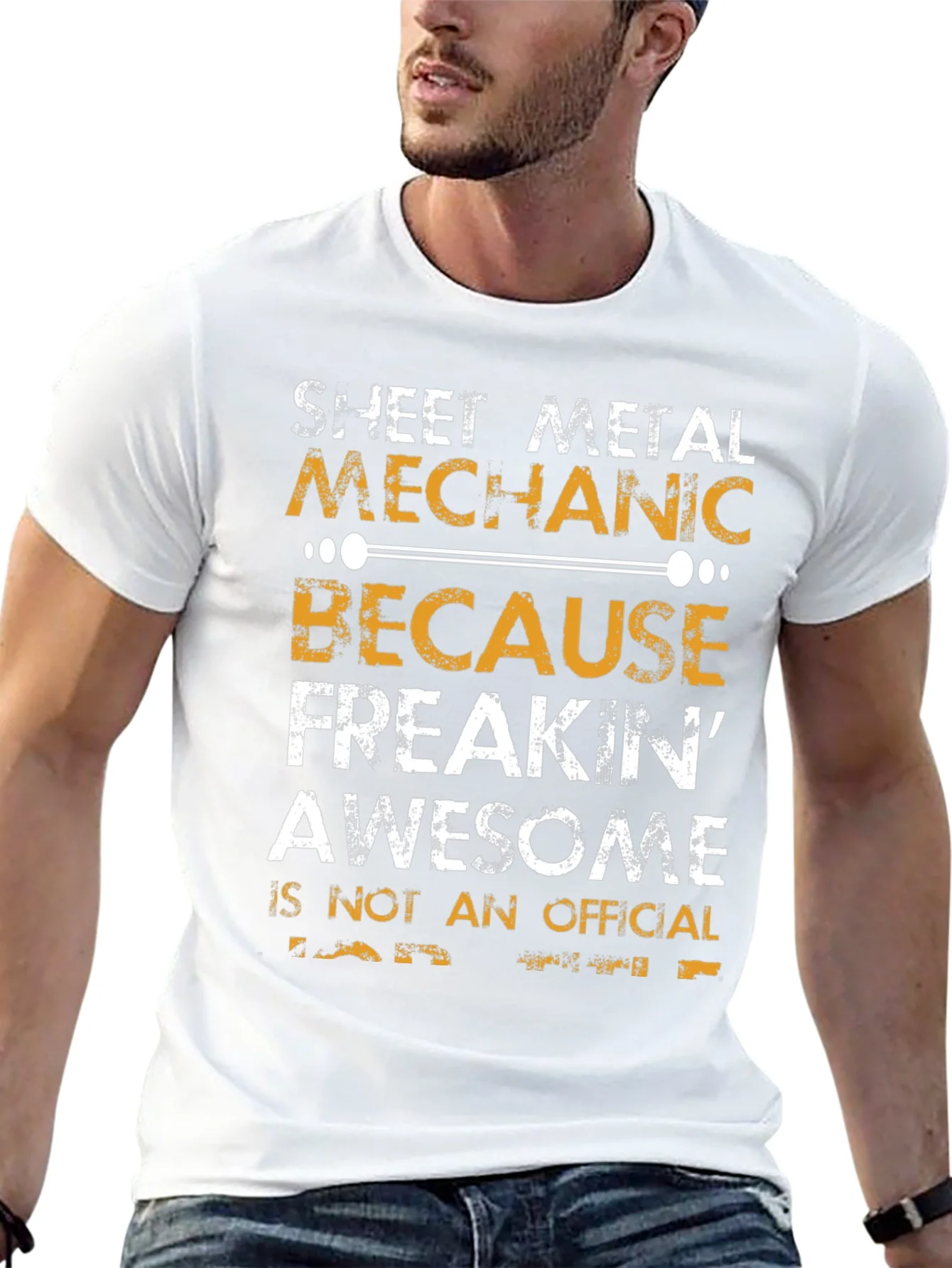 Rebbecca Sheet Metal Mechanic T-Shirt - Freakin Awesome!