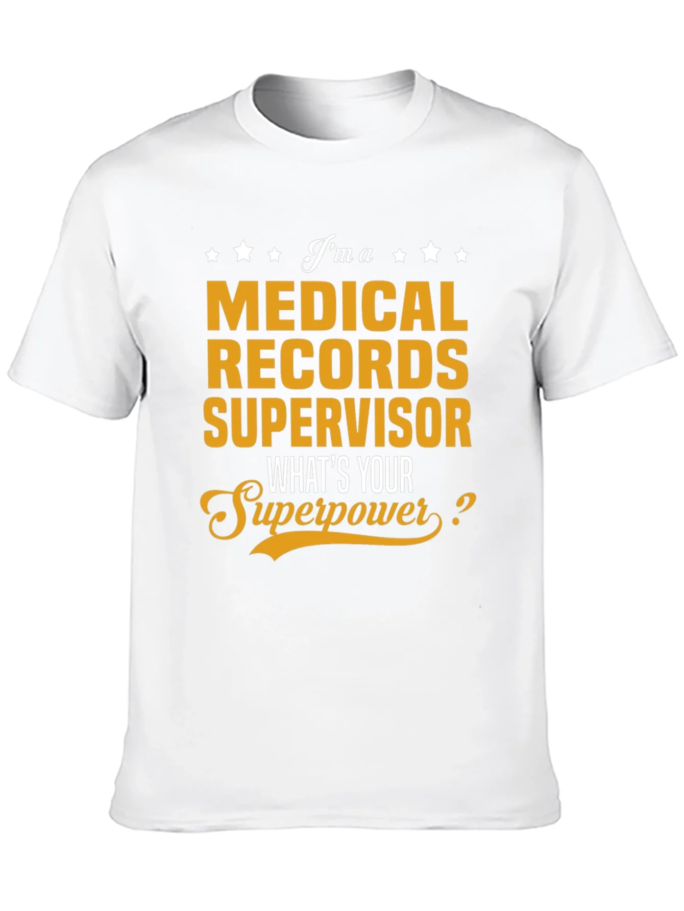 Camiseta de Supervisor de Archivos M¨¦dicos - ?Superpoder!