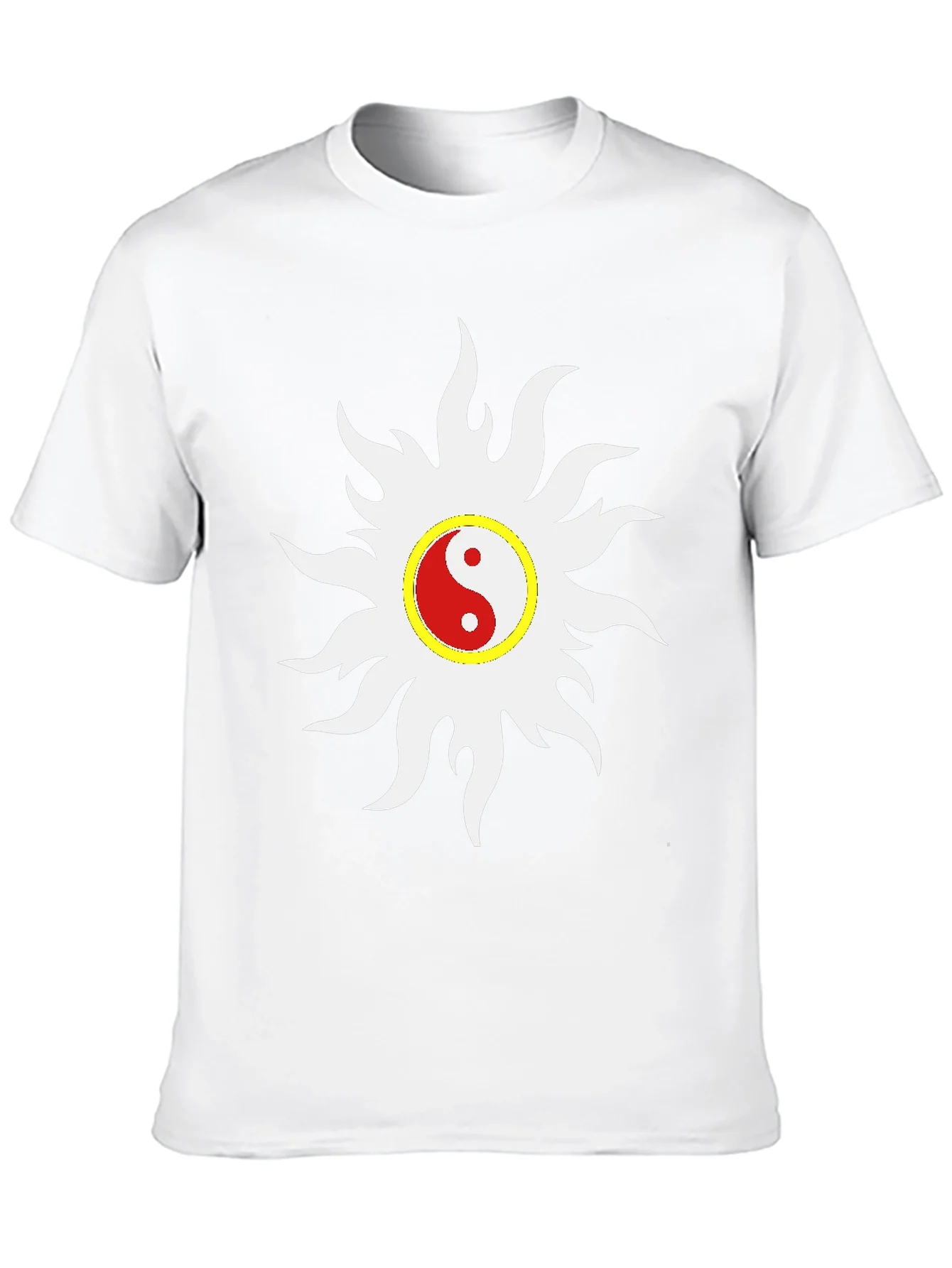 Camiseta Negra Yin Yang Sol