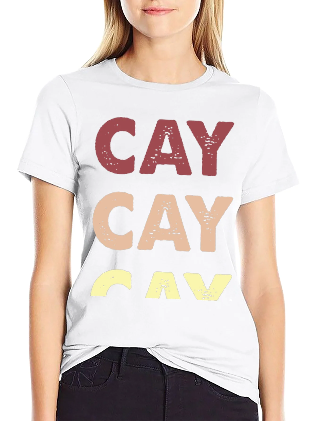 Camiseta Hombre CAY Estampada Casual