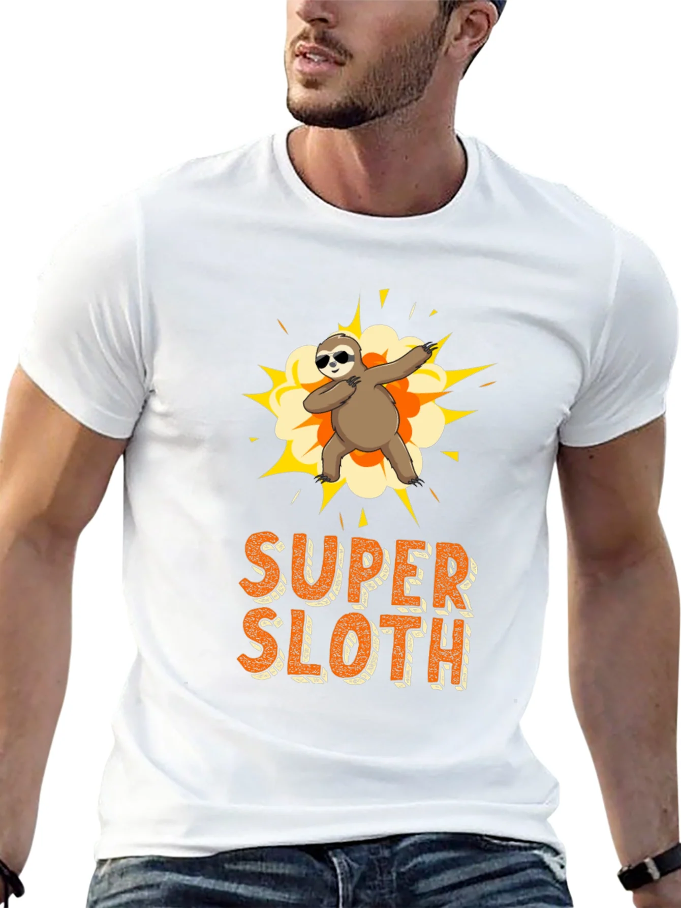 Camiseta Super Sloth - Divertida y C¨®moda