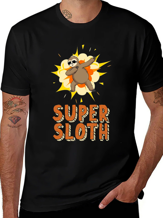 Camiseta Super Sloth - Divertida y C¨®moda