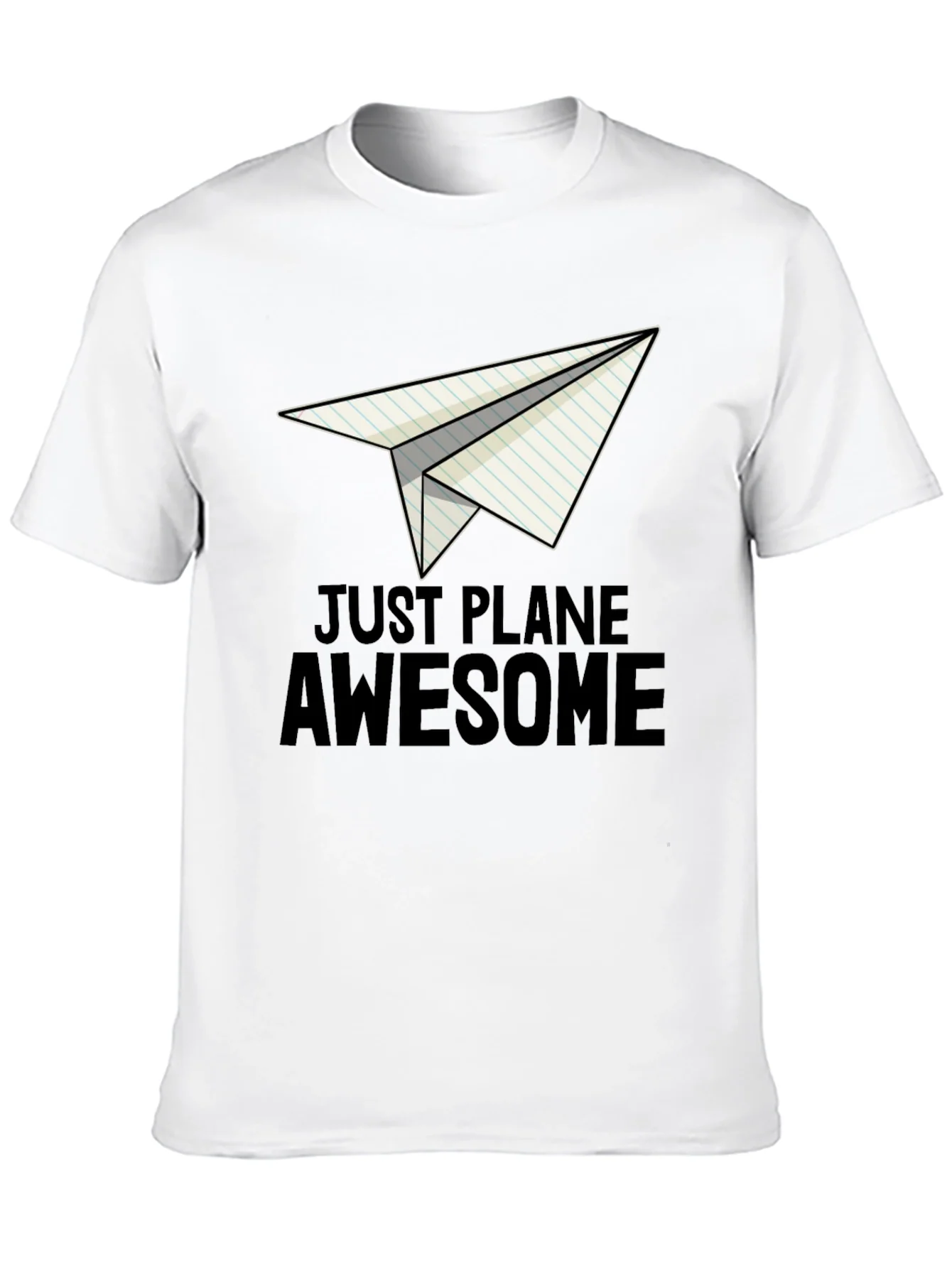 Rebbecca Just Plane Awesome Black T-Shirt