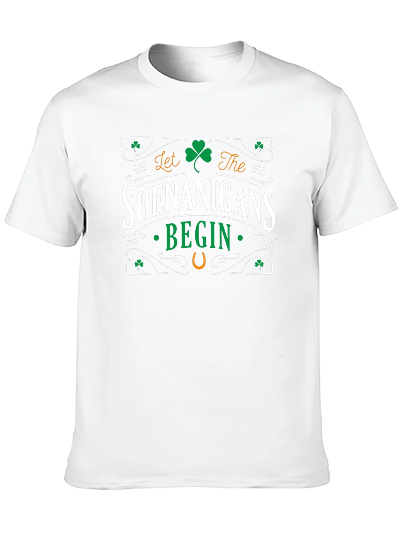 Camiseta Negra Shenanigans Begin San Patricio