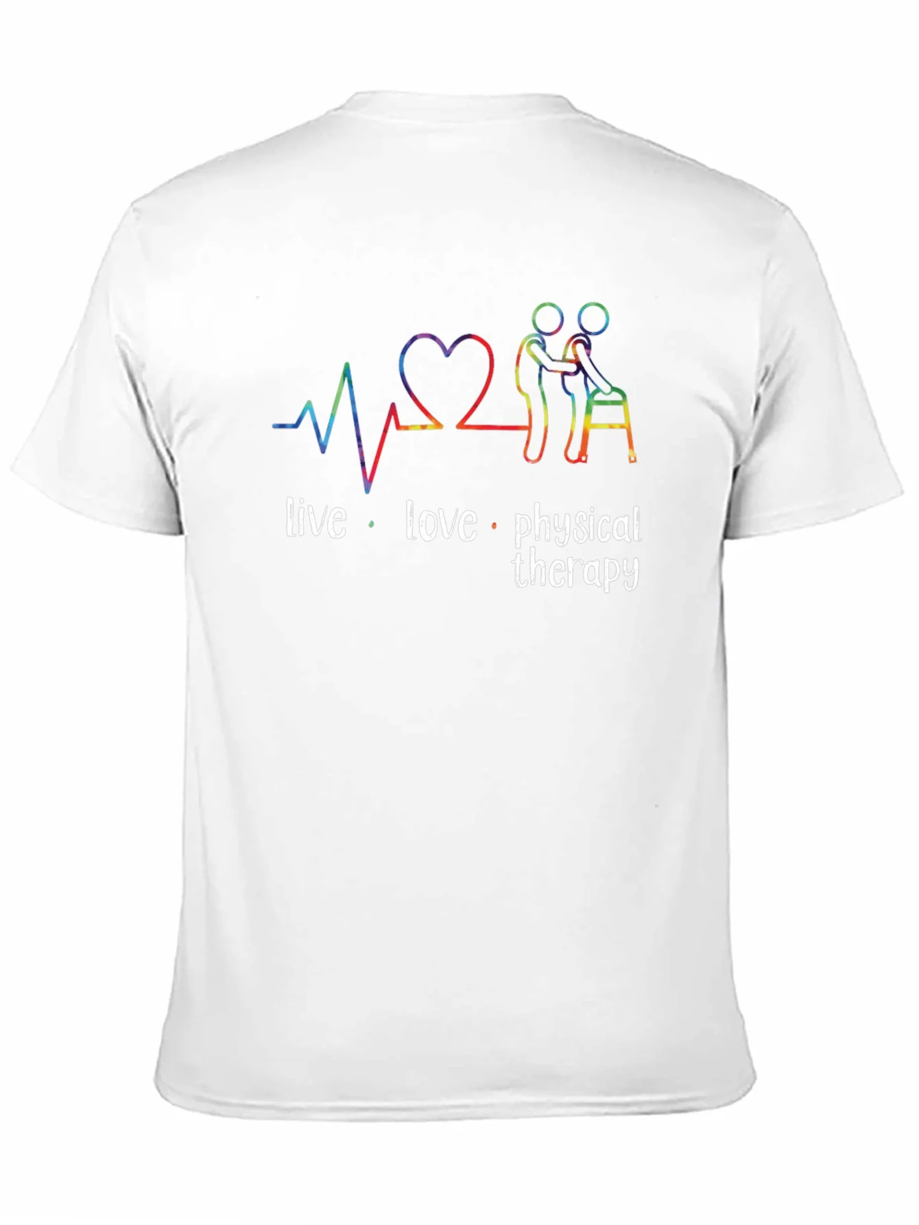 Camiseta Negra Live Love Physical Therapy