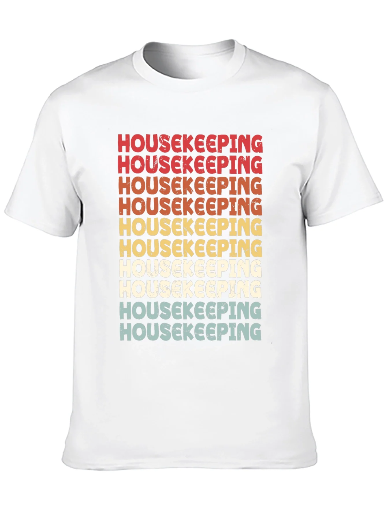 Rebbecca Housekeeping Retro T-Shirt - Cleaning Crew Appreciation Tee