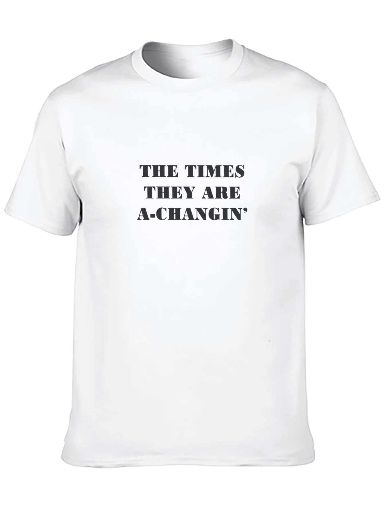 Camiseta Negra The Times They Are A-Changin