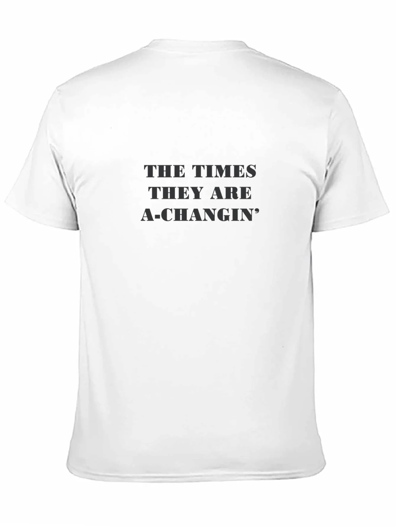 Camiseta Negra The Times They Are A-Changin