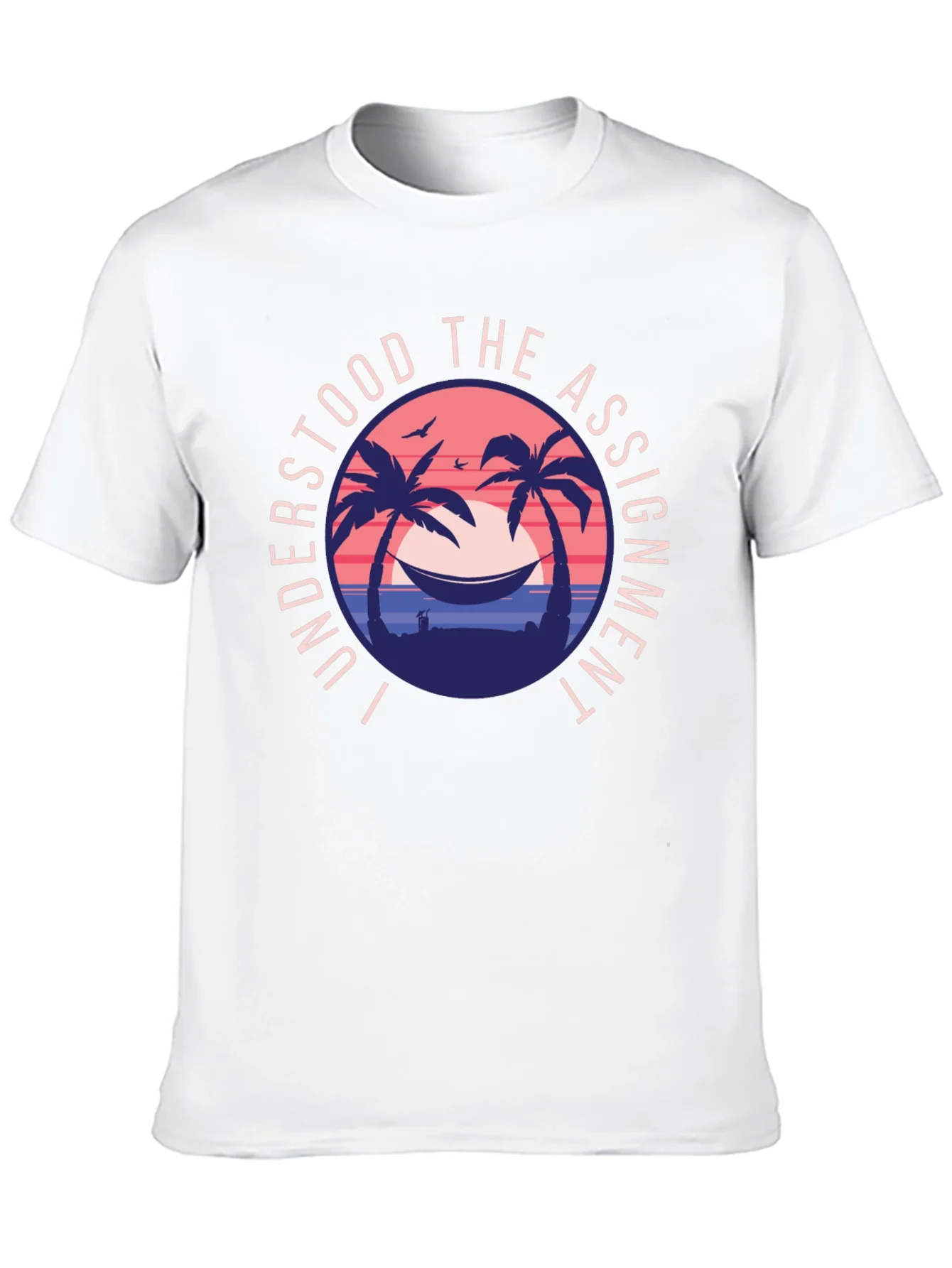 Camiseta Entend¨ª la tarea con dise?o tropical