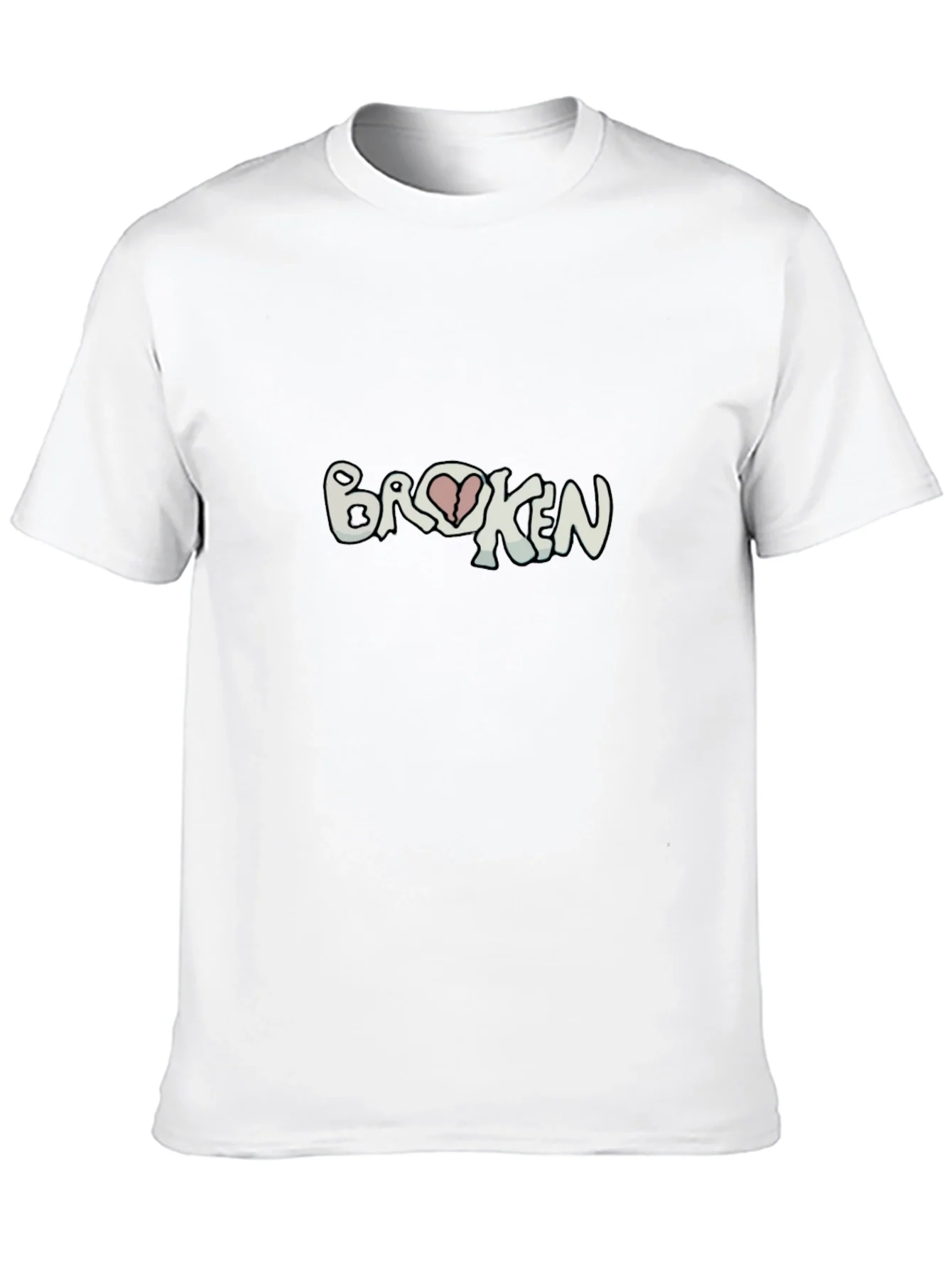 Rebbecca Broken Heart Graphic Tee - Casual Comfort