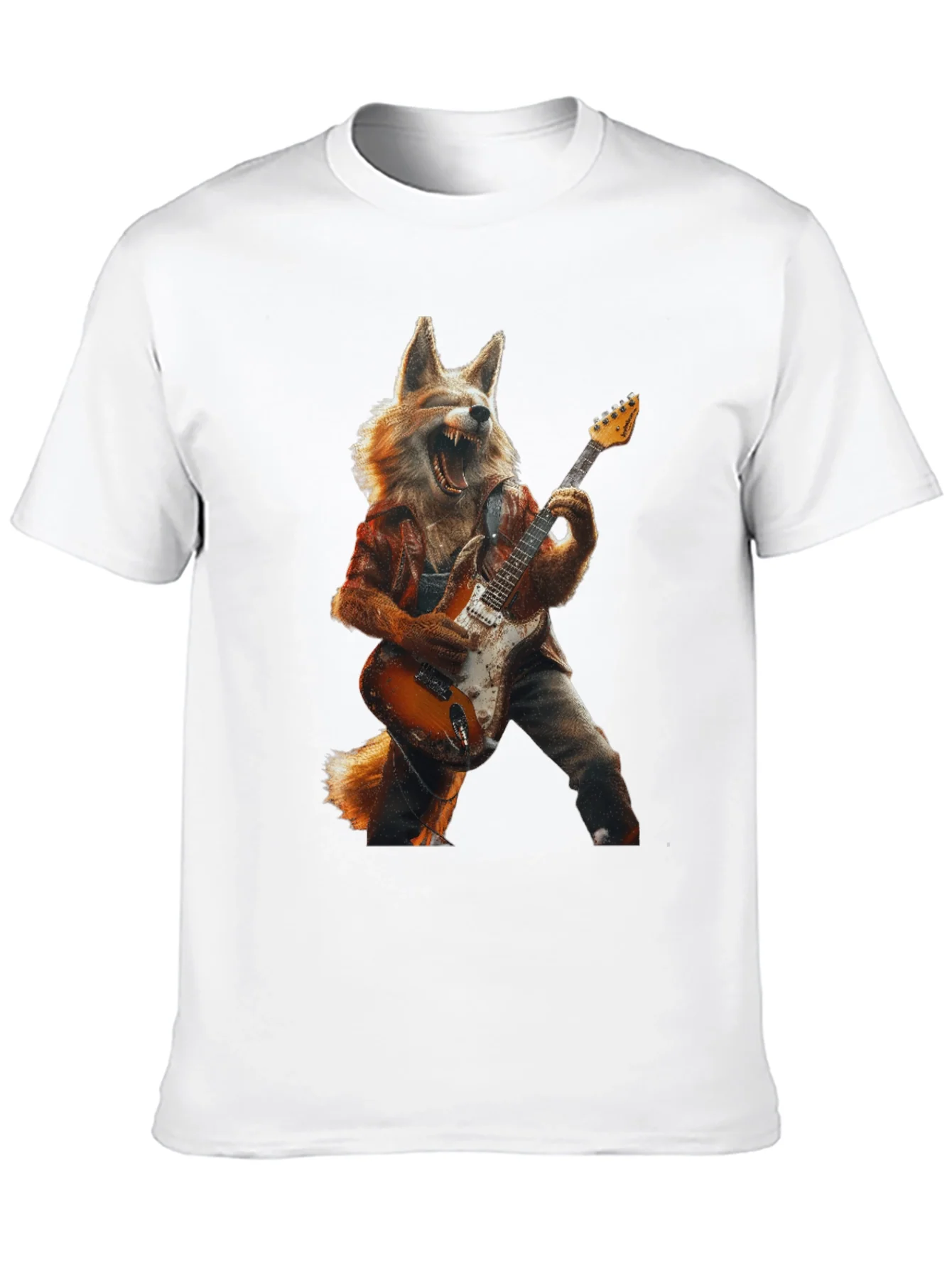 Rebbecca Fox Guitarist Graphic Tee - Rock On!
