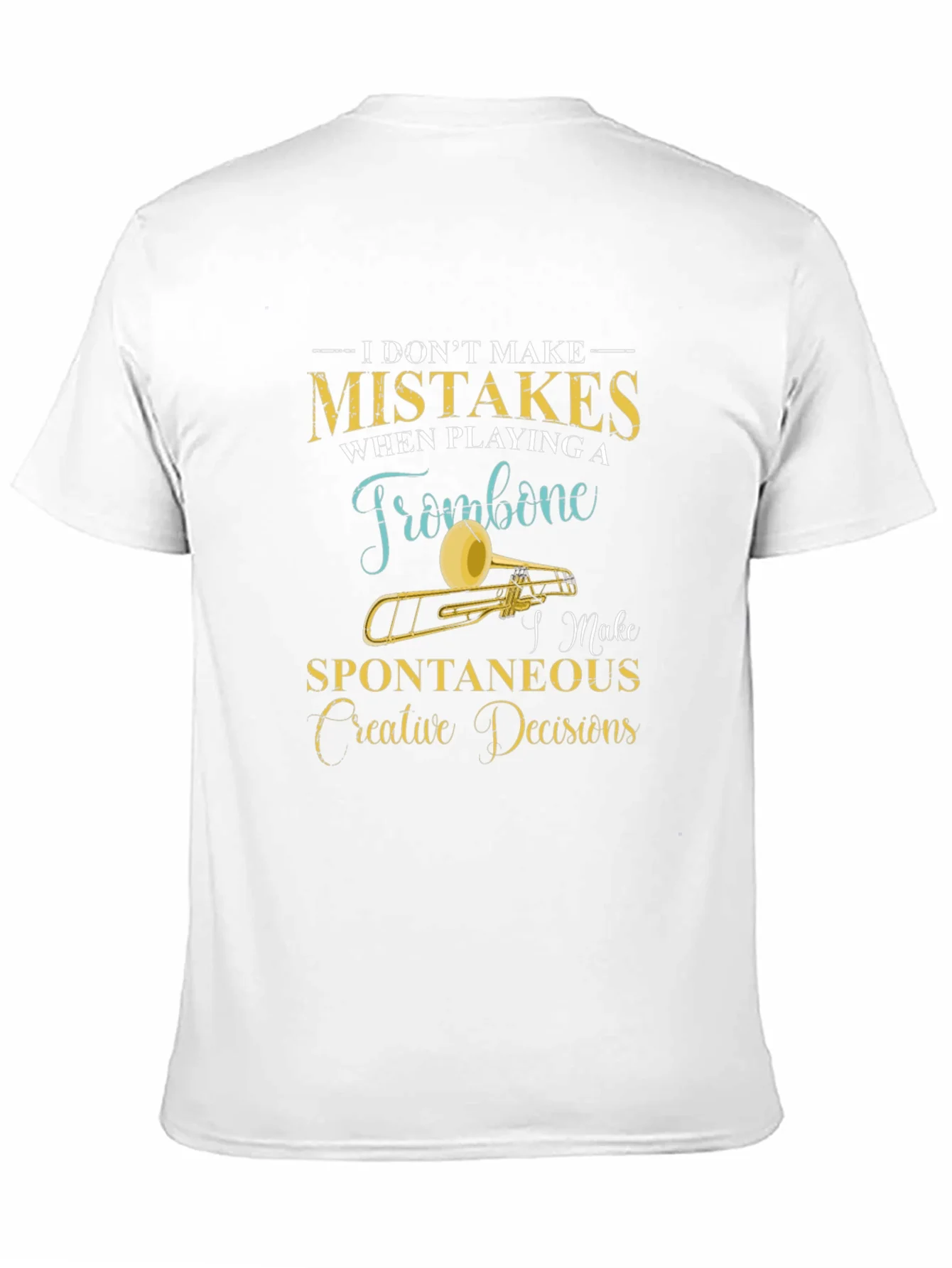 Camiseta Negra Tromb¨®n Creativo