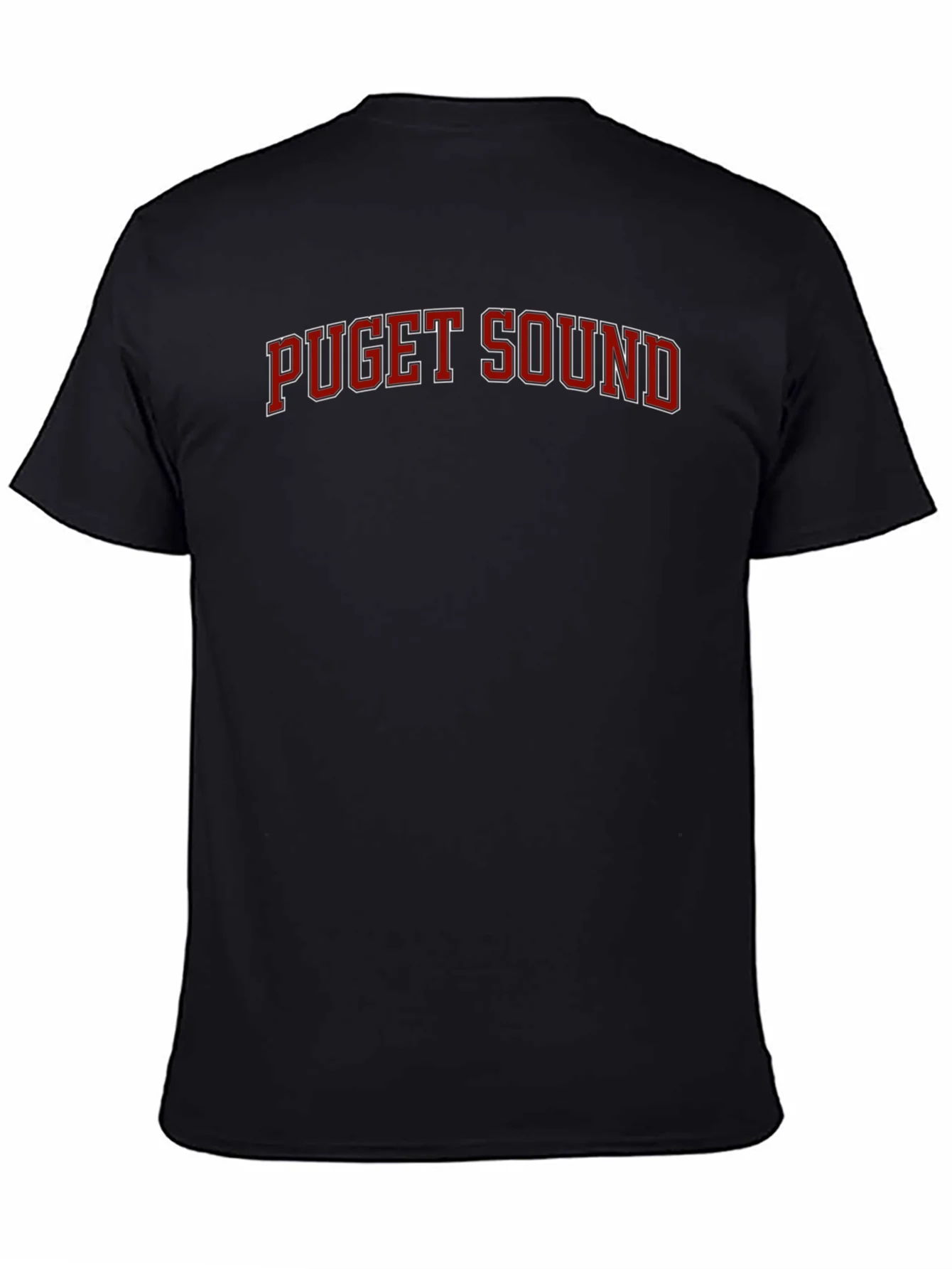 Camiseta Negra Puget Sound Cl¨¢sica