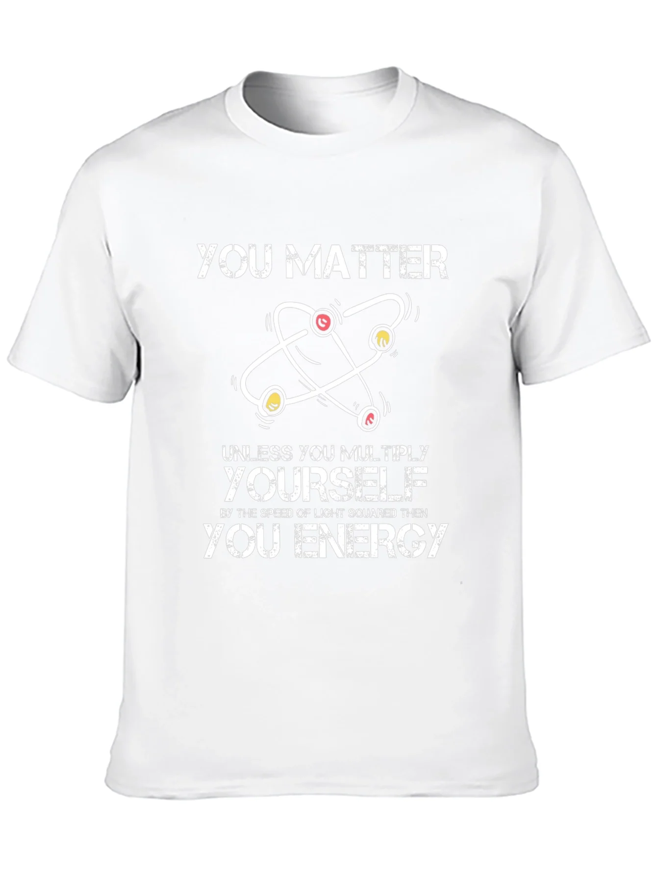 Camiseta Negra Ciencia: You Matter/Energy