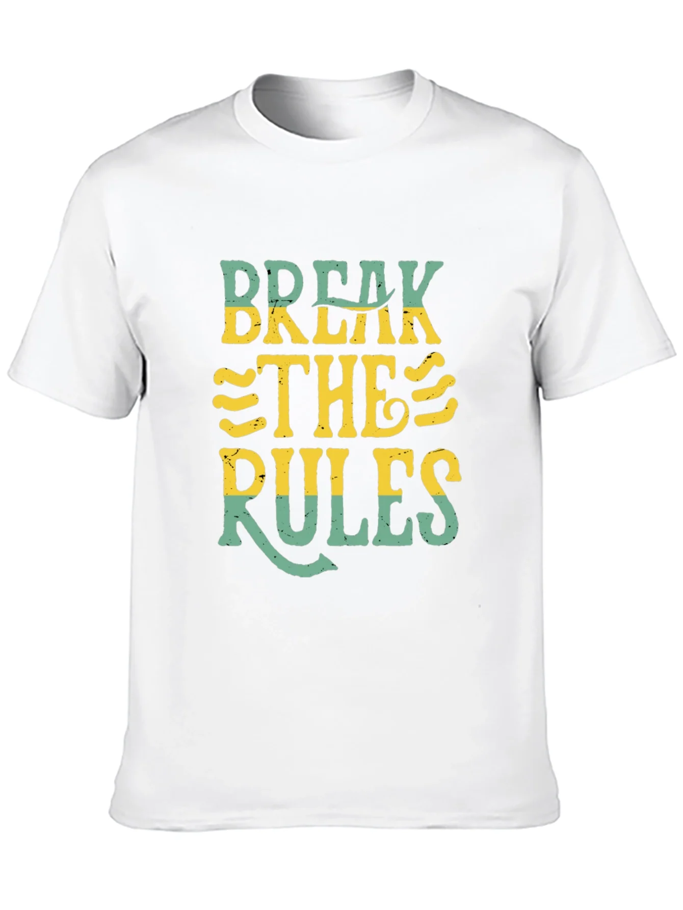 Rebbecca Break the Rules Graphic T-Shirt - Black