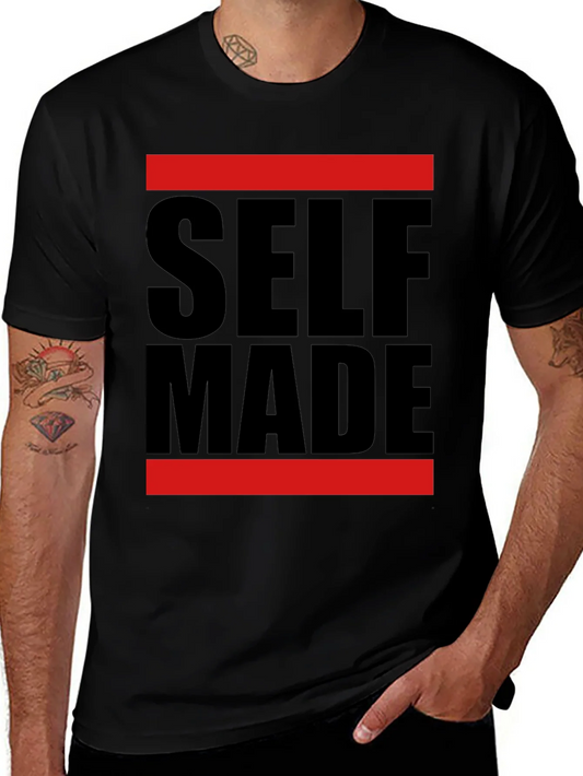 Camiseta Self Made para Hombre - Estilo Casual