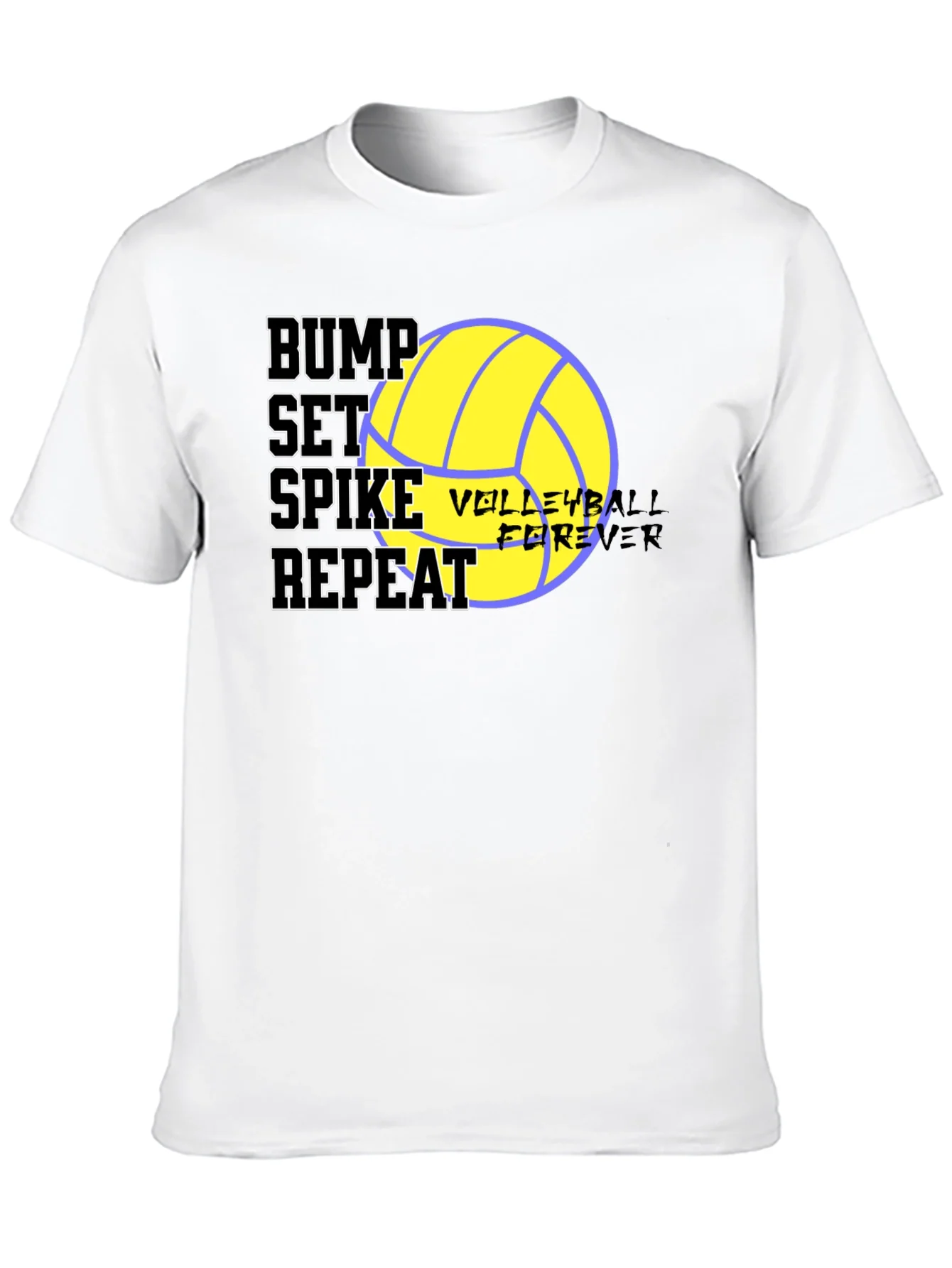 Camiseta Bump Set Spike Repeat Voleibol