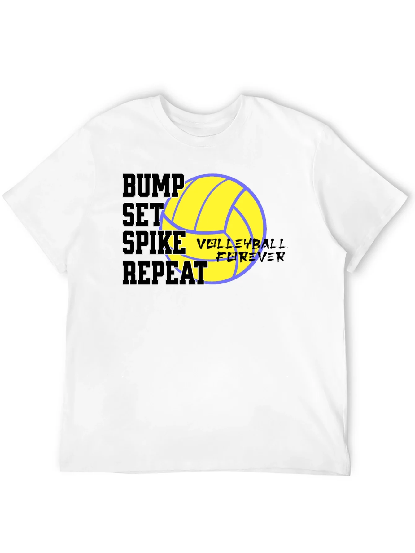 Camiseta Bump Set Spike Repeat Voleibol