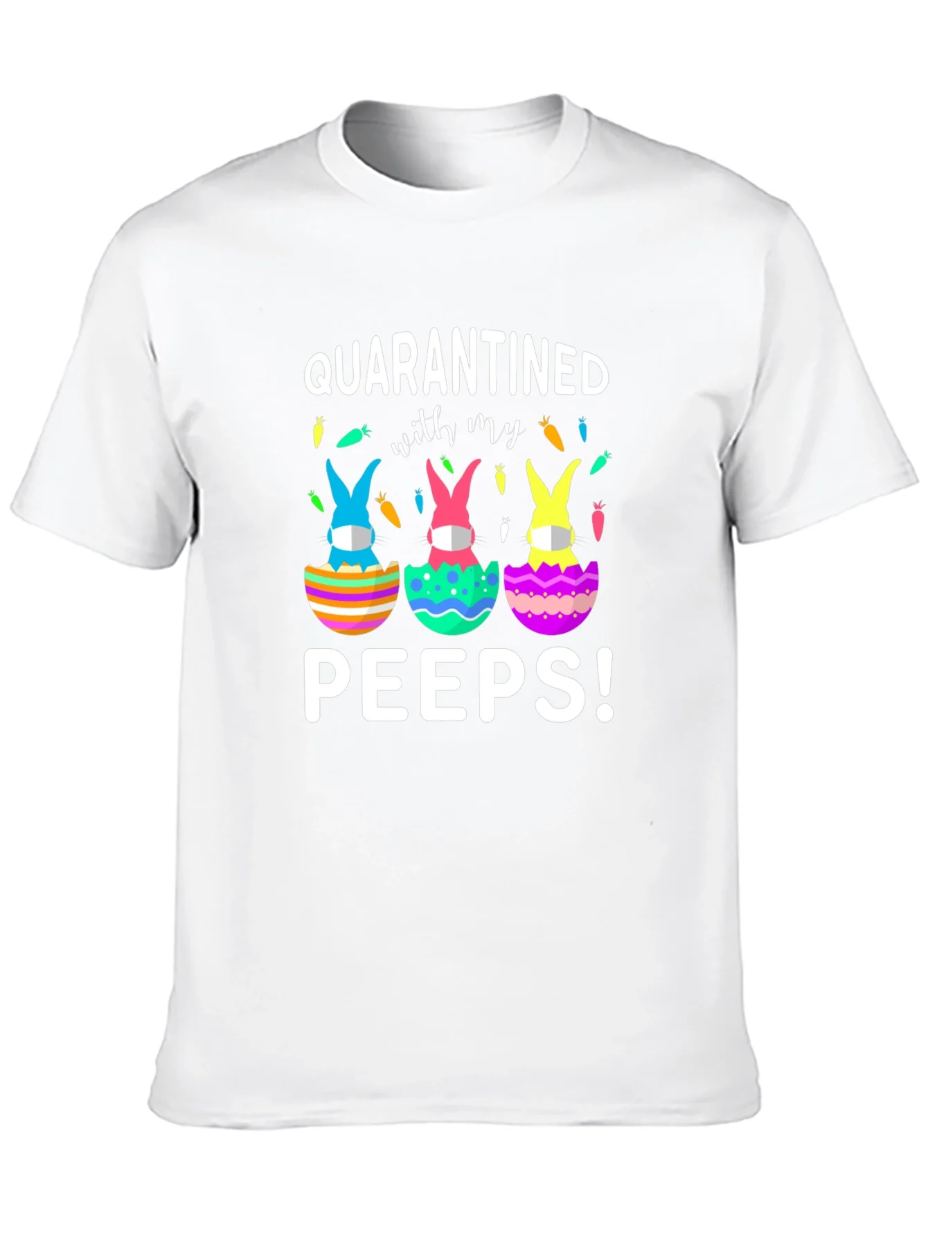 Camiseta En Cuarentena con mis Pollitos Pascua