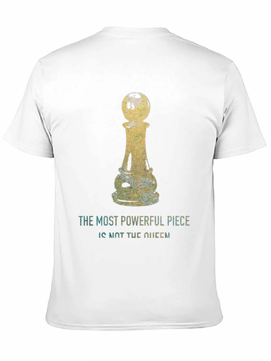 Camiseta ajedrez: El pe¨®n la pieza m¨¢s poderosa