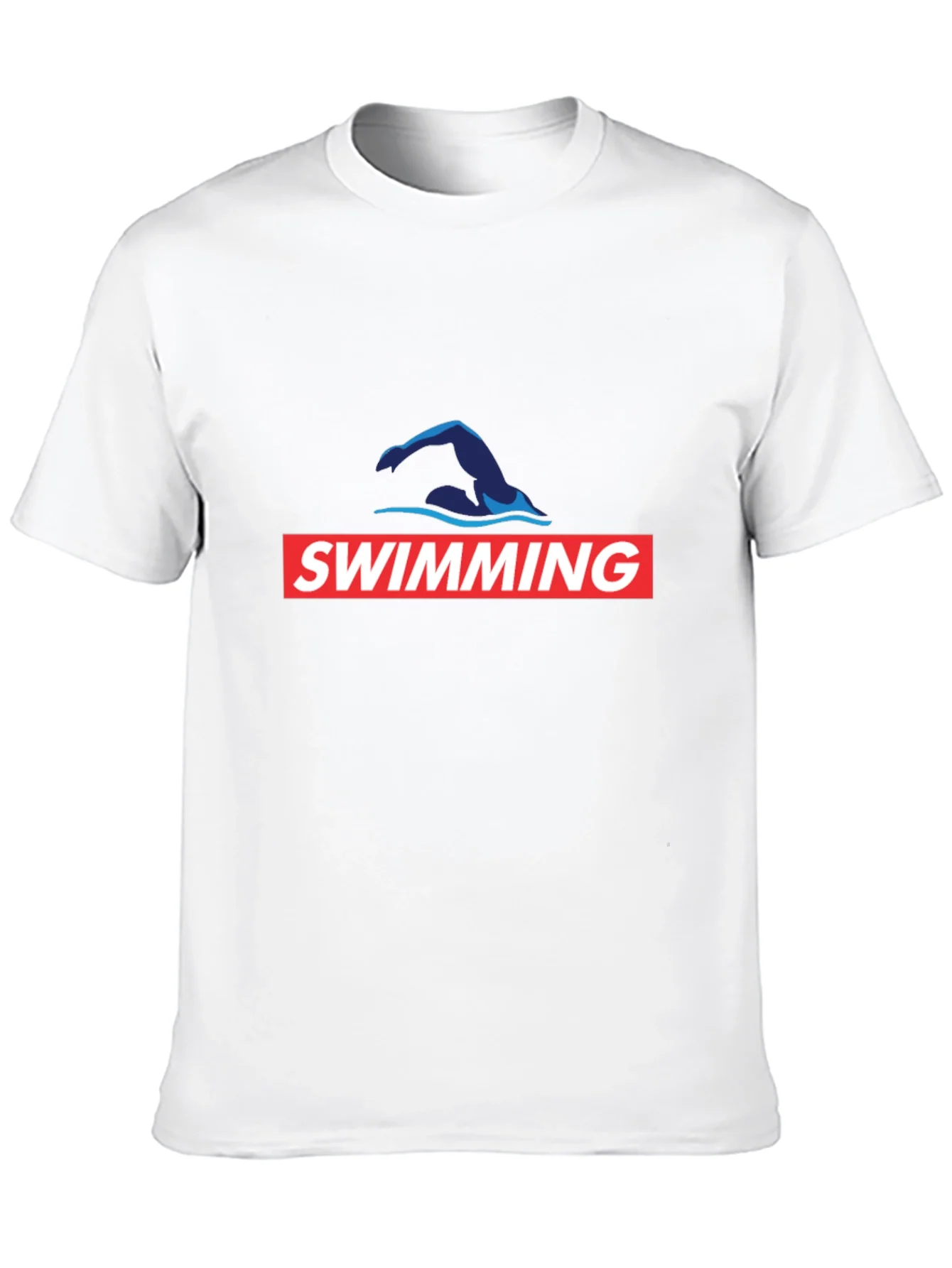 Rebbecca Swimming T-Shirt - Swim Cap Graphic Tee