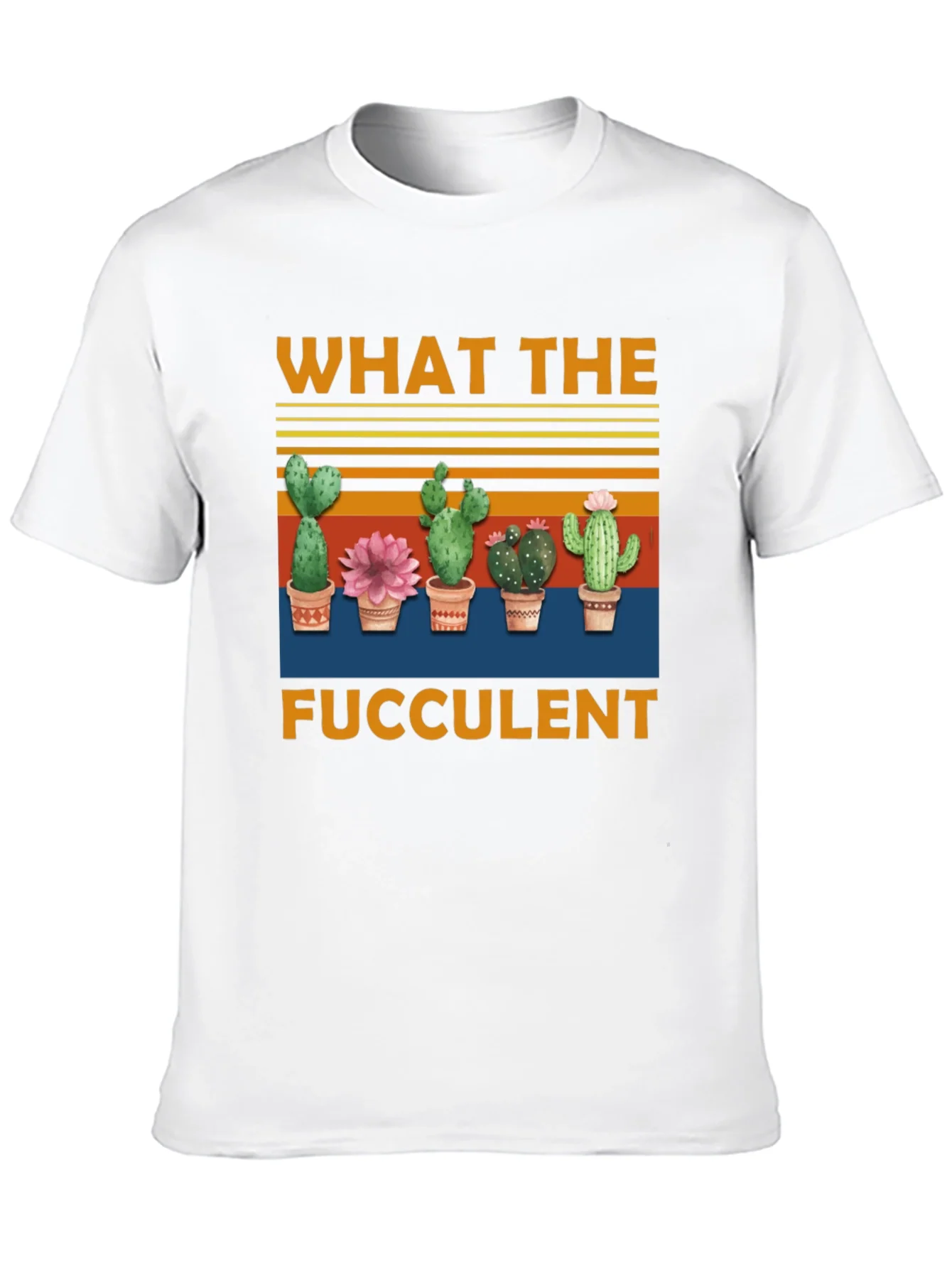 Camiseta Negra What The Fucculent