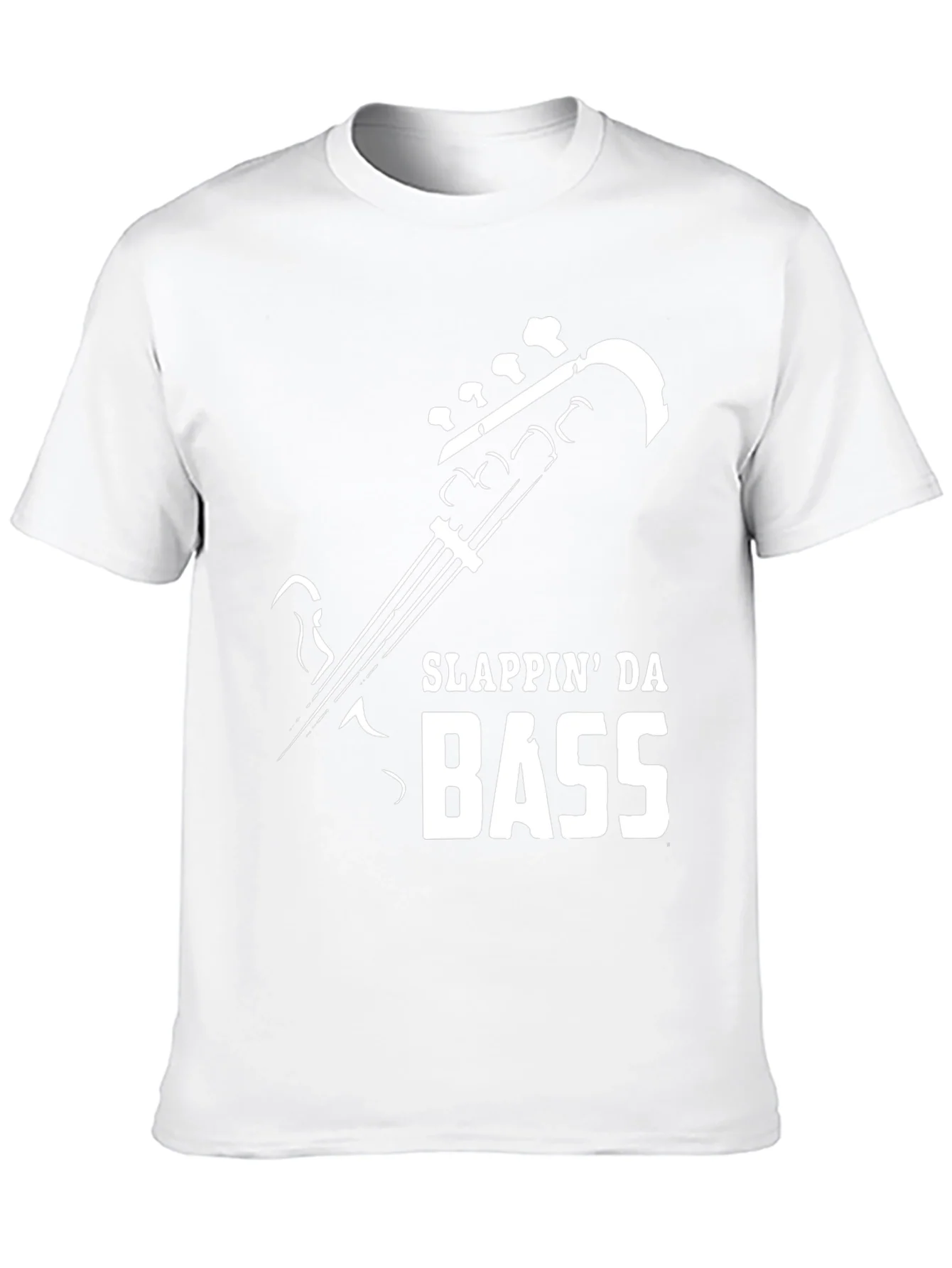 Camiseta Hombre Negra Slappin Da Bass