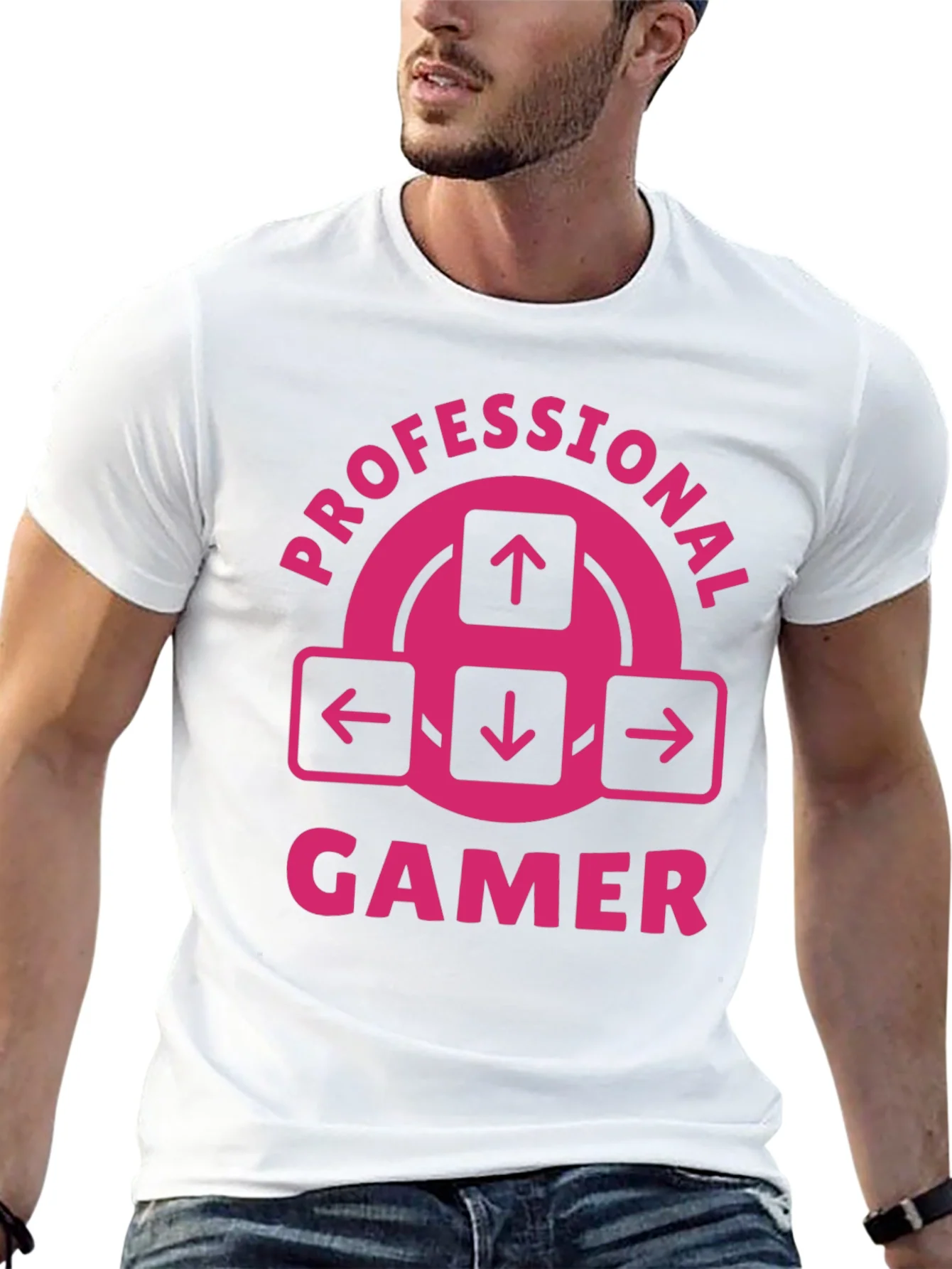 Camiseta Gamer Profesional - Dise?o ¨²nico