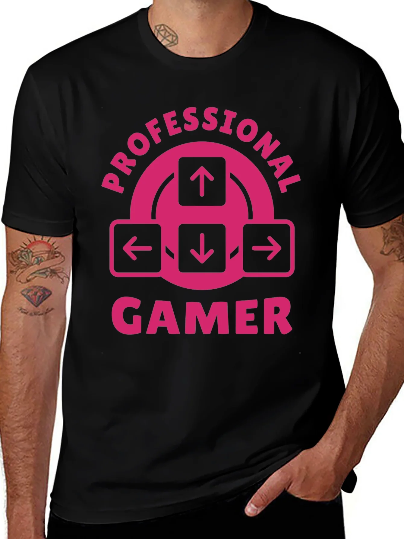 Camiseta Gamer Profesional - Dise?o ¨²nico