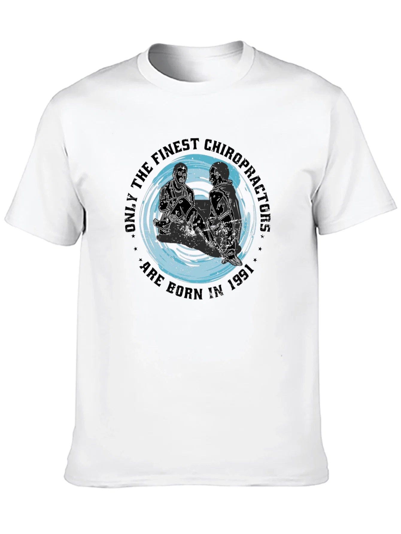 Rebbecca Finest Chiropractor 1991 Black T-Shirt