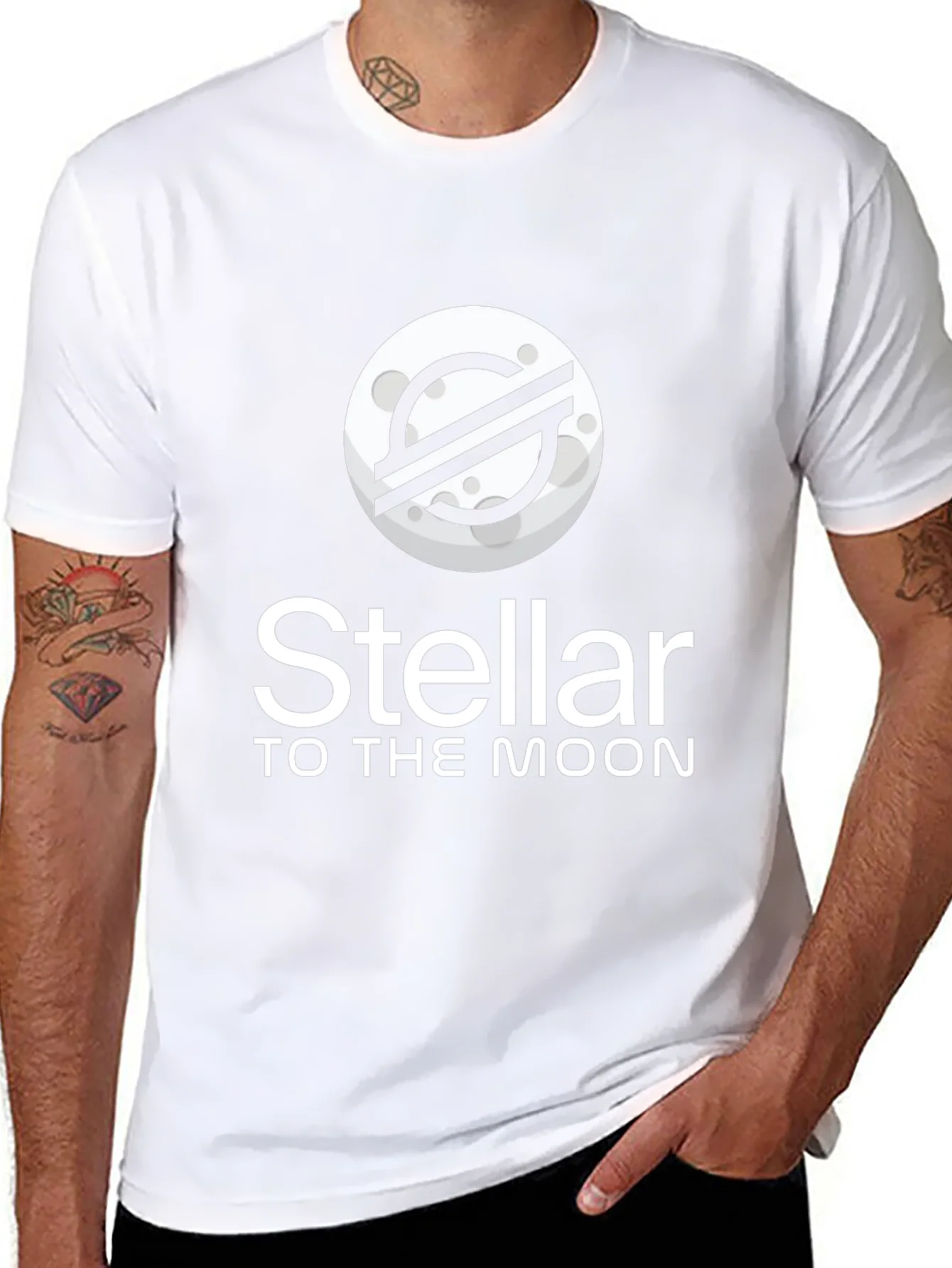 Camiseta Negra Stellar To The Moon