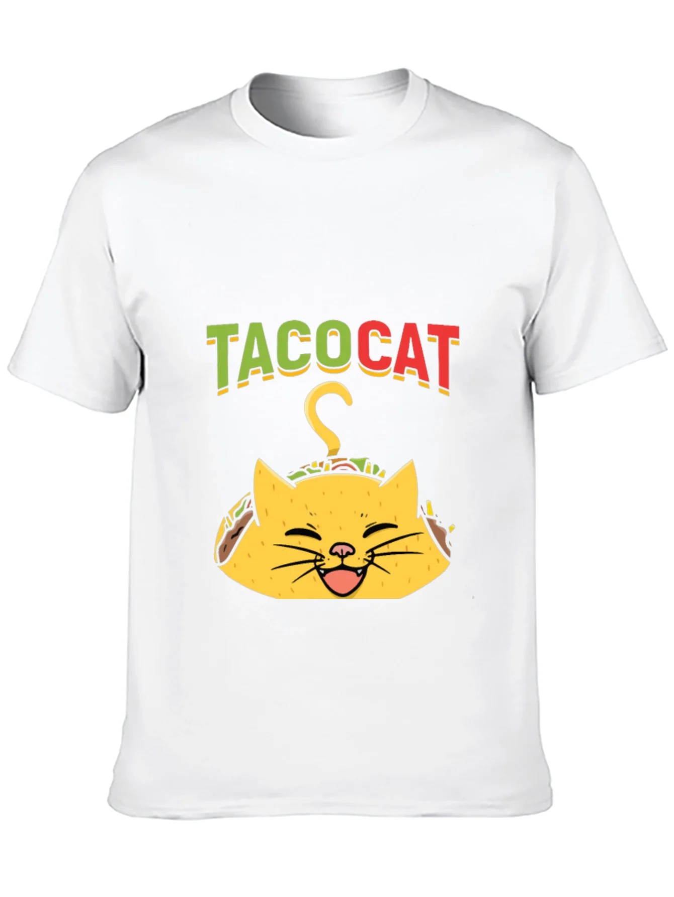 Rebbecca Taco Cat Graphic Tee - Funny Black T-Shirt