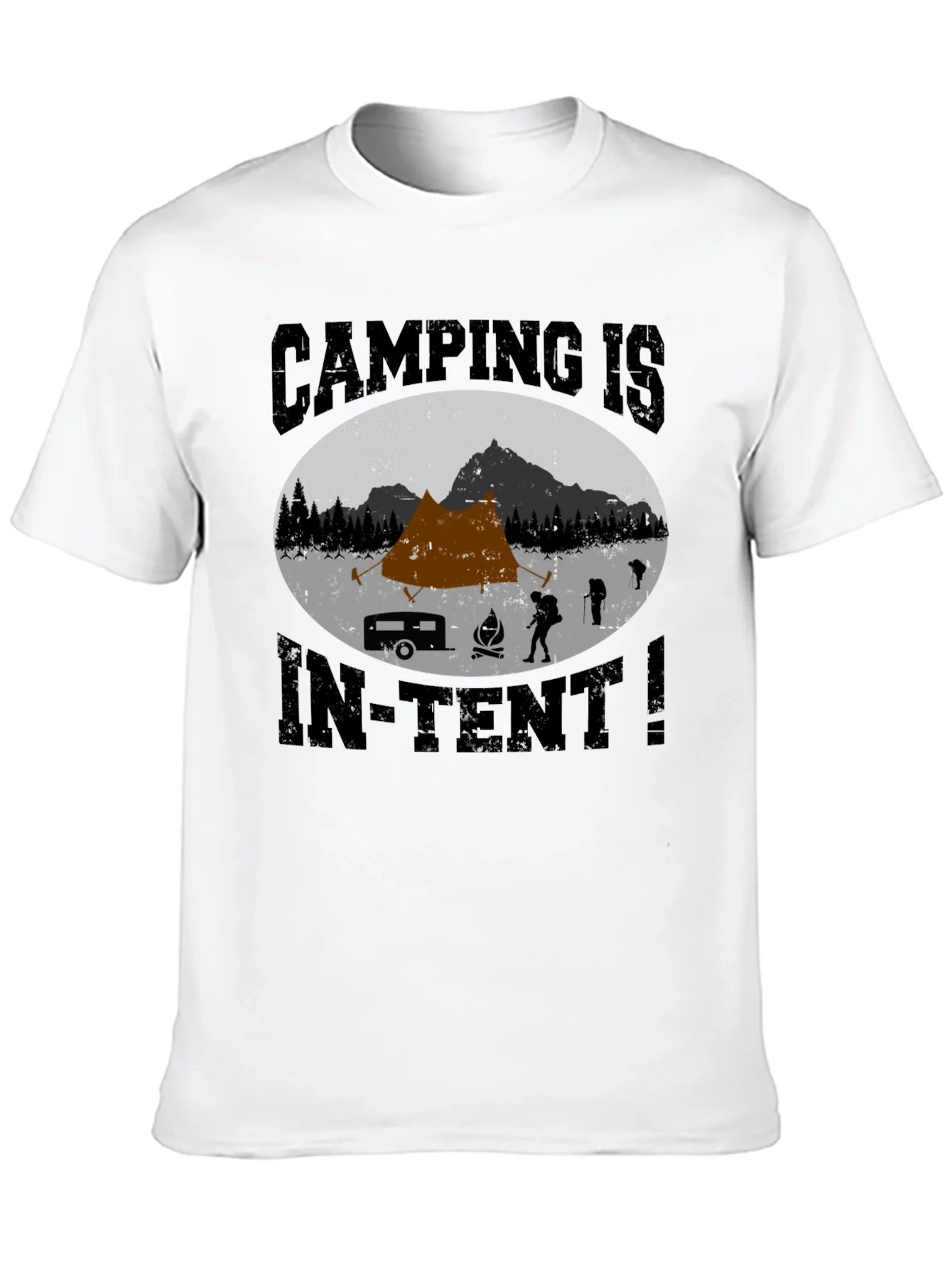 Rebbecca Camping Is In-Tent T-Shirt - Adventure Tee
