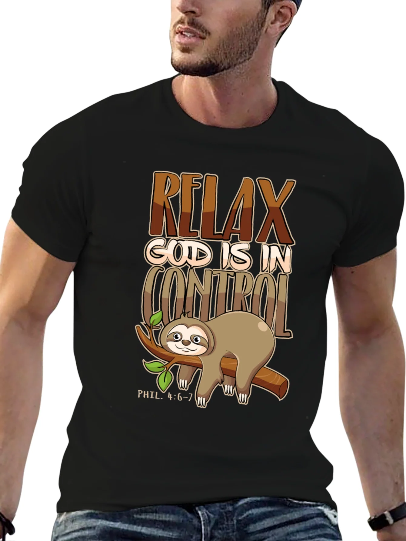 Camiseta Relax God Is In Control